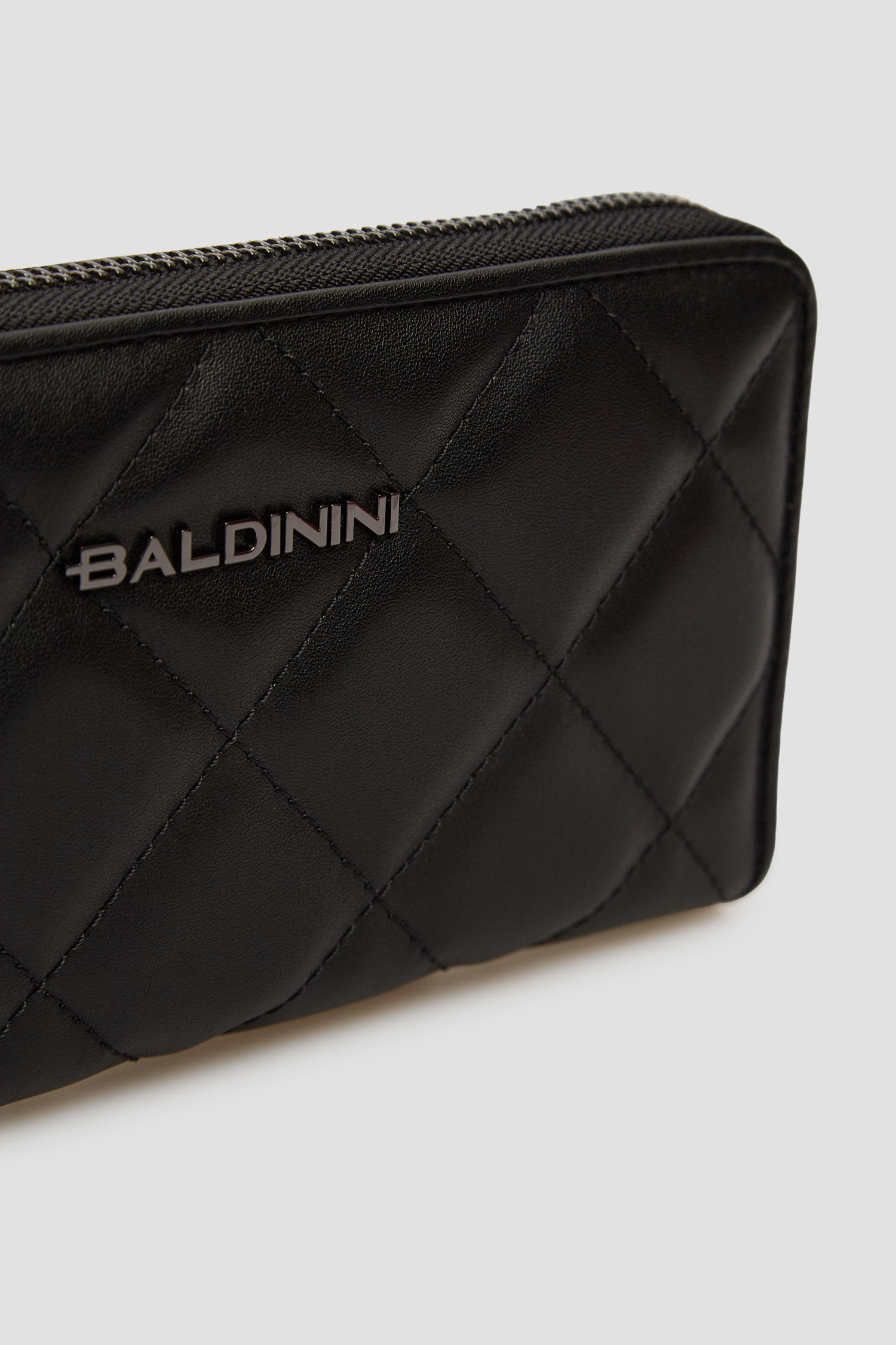 Женский черный кожаный кошелек BALDININI P6B325XXTRAP;0002