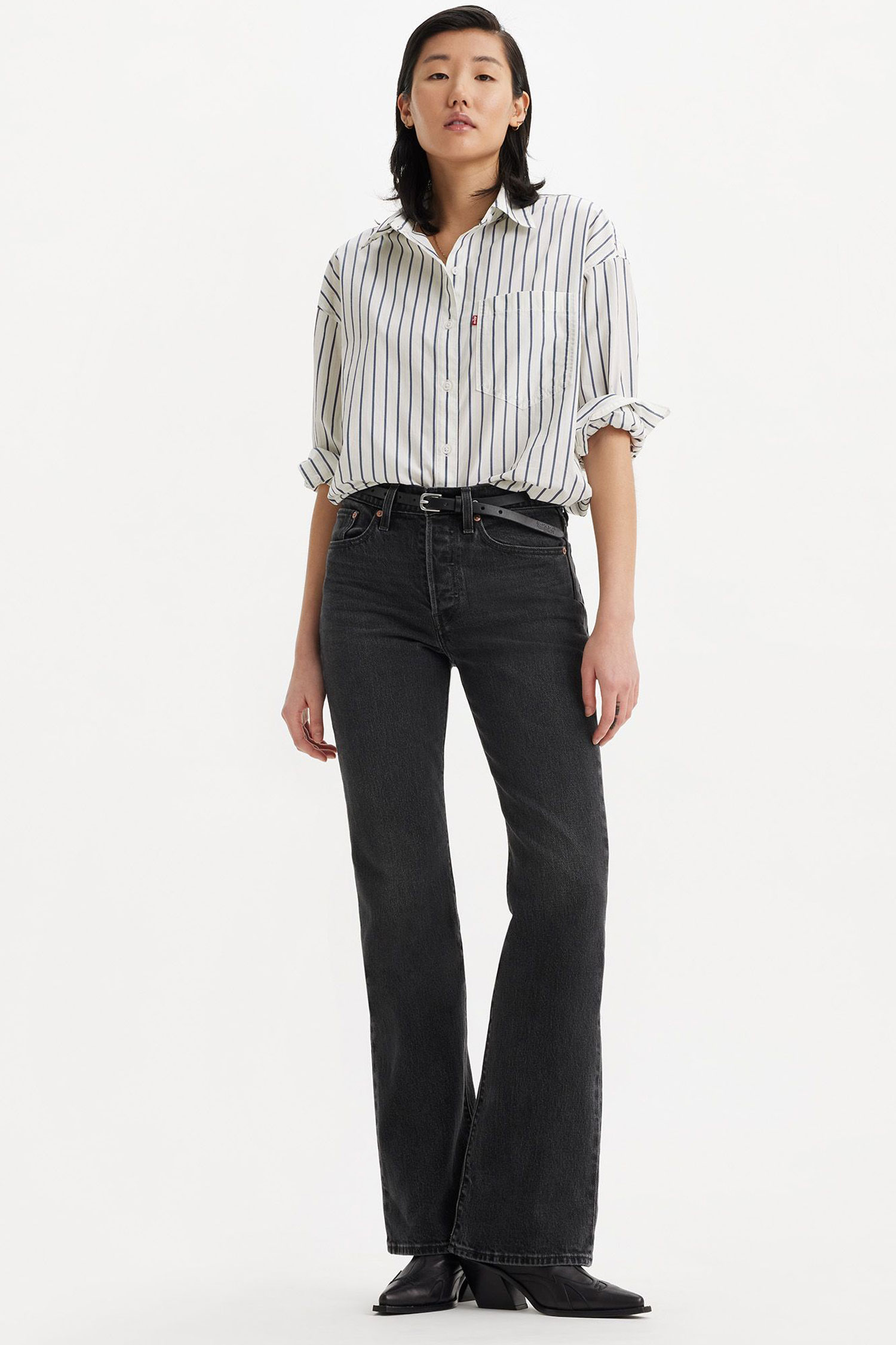 Женские черные джинсы Wedgie Bootcut Levi’s® A8710;0010
