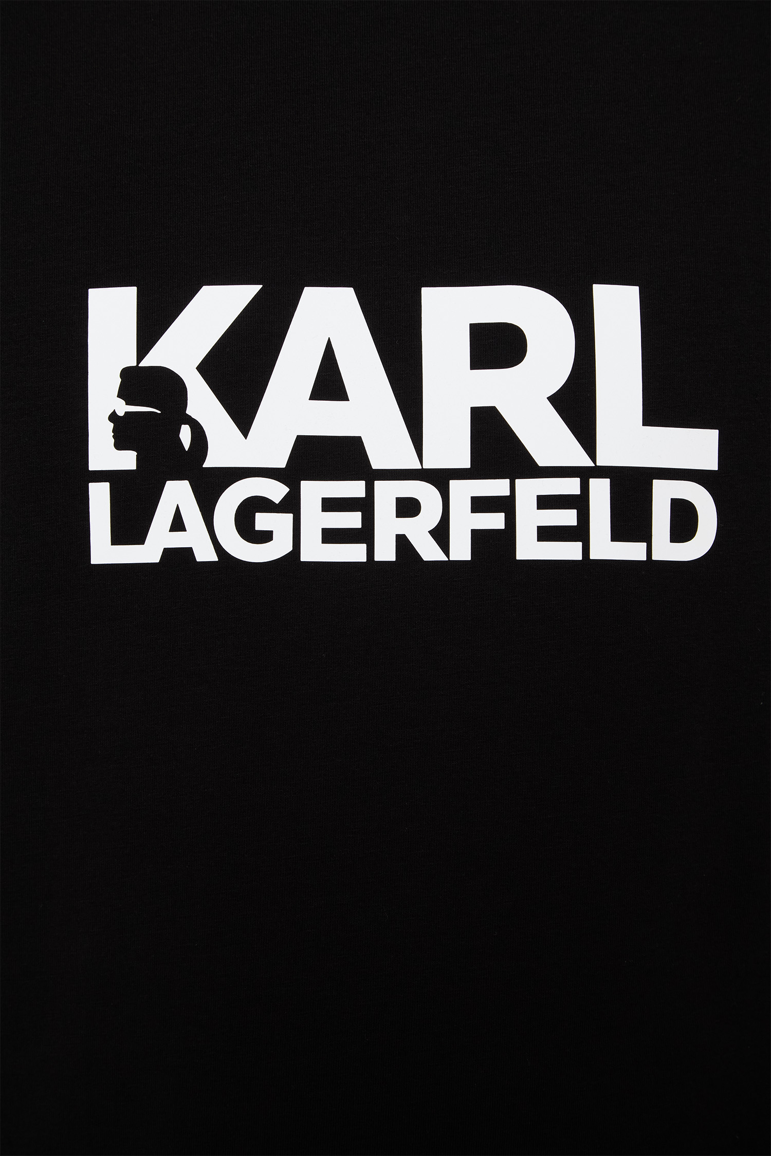 Мужская черная футболка Karl Lagerfeld 552235.755087;990