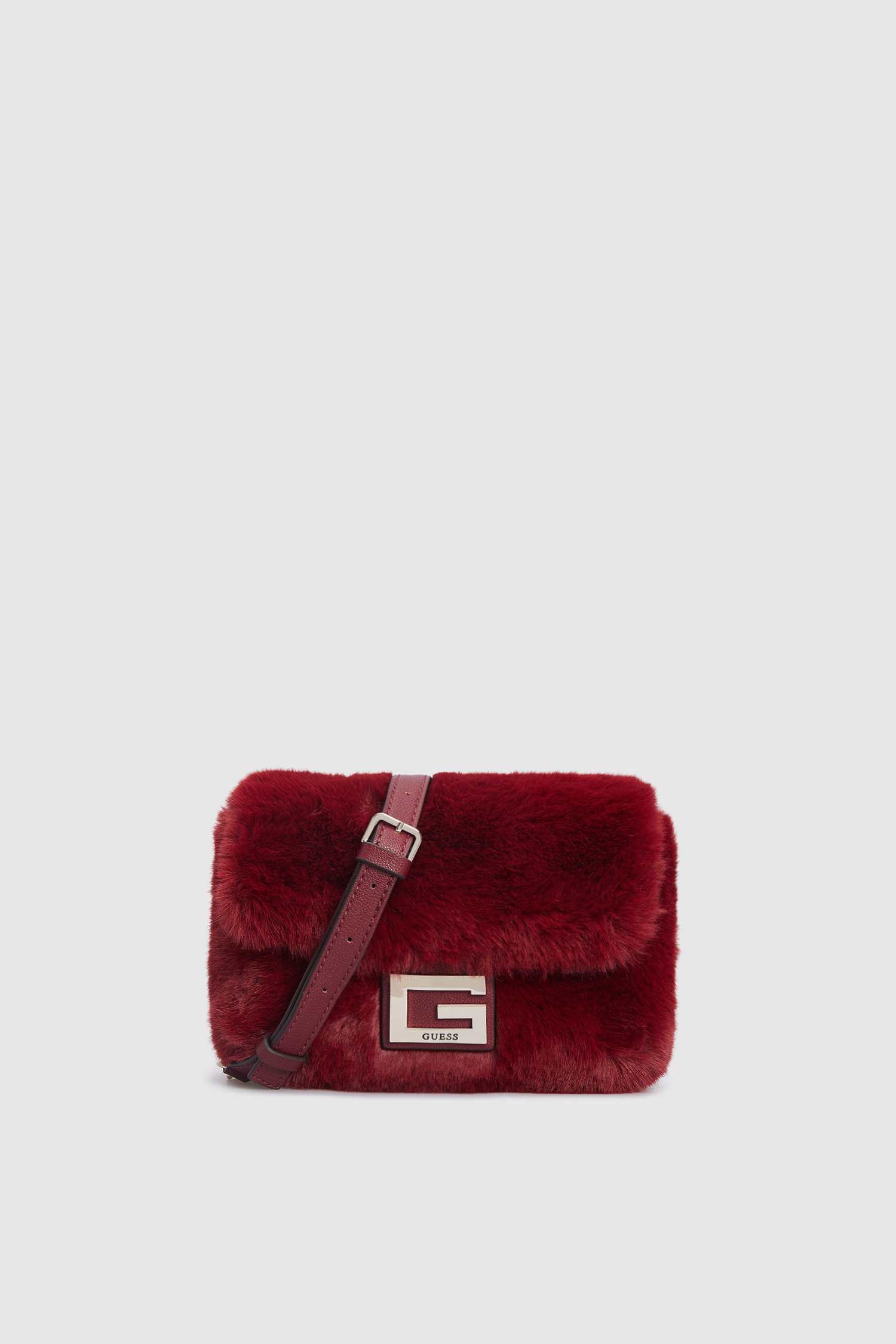 Женская бордовая сумка через плечо Guess HWVG78.93210;RED