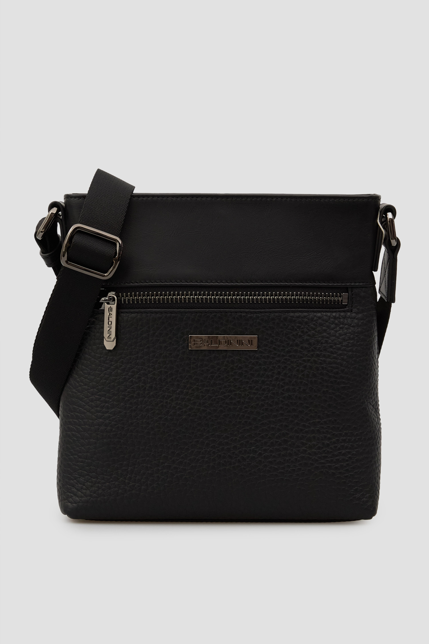 Мужская черная кожаная сумка BALDININI C3B001XXBTVI;0000