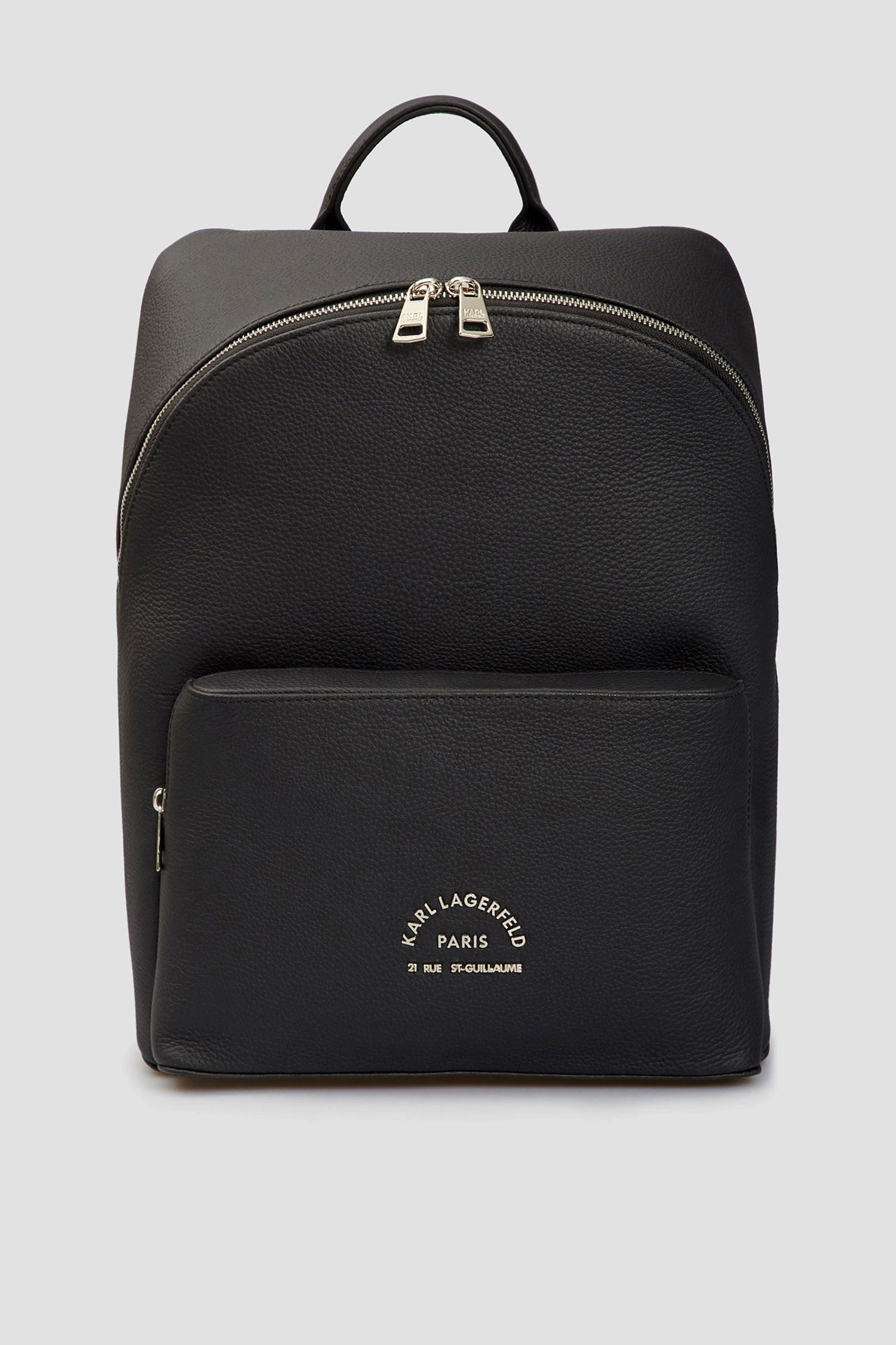 Мужской черный кожаный рюкзак Karl Lagerfeld 521451.815908;990