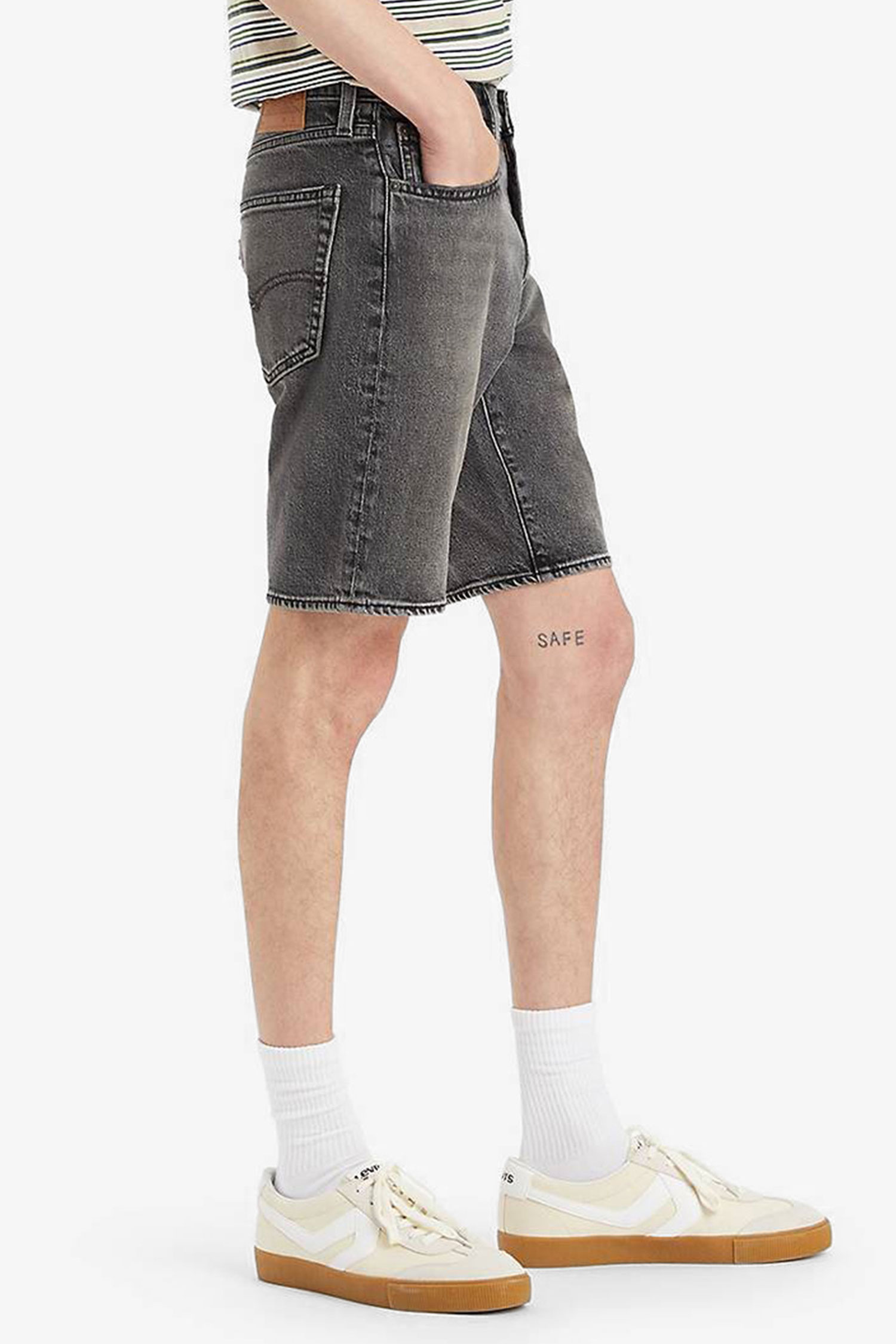 Мужские серые джинсовые шорты 405™ Levi’s® 39864;0150