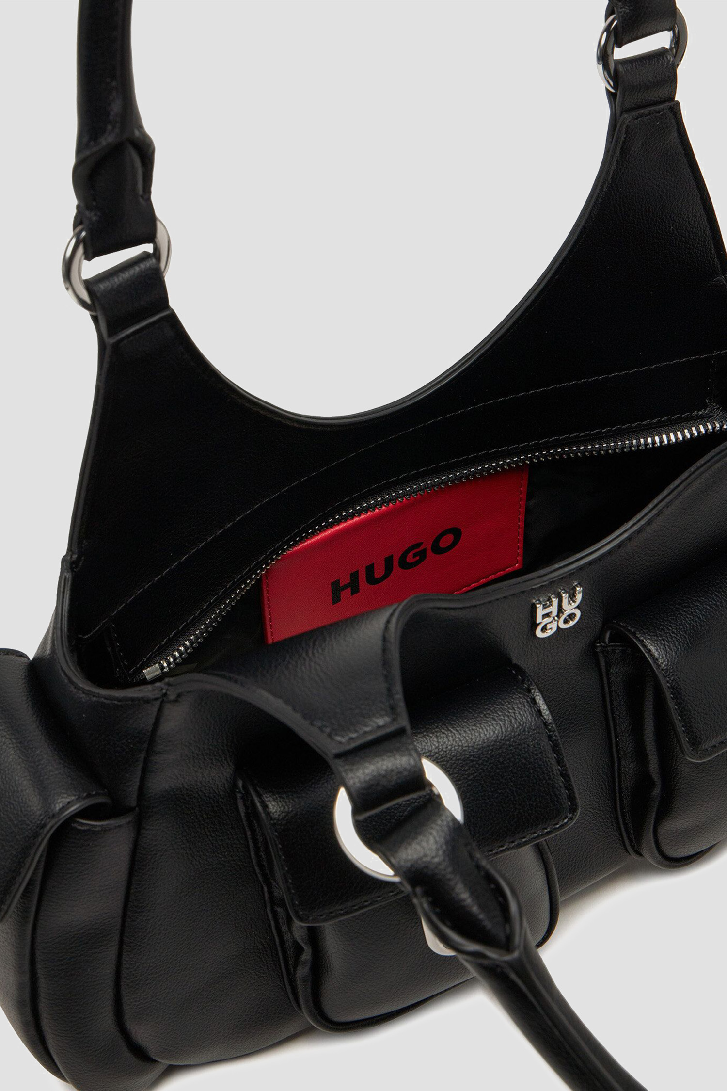 Женская черная сумка HUGO 50536067;001