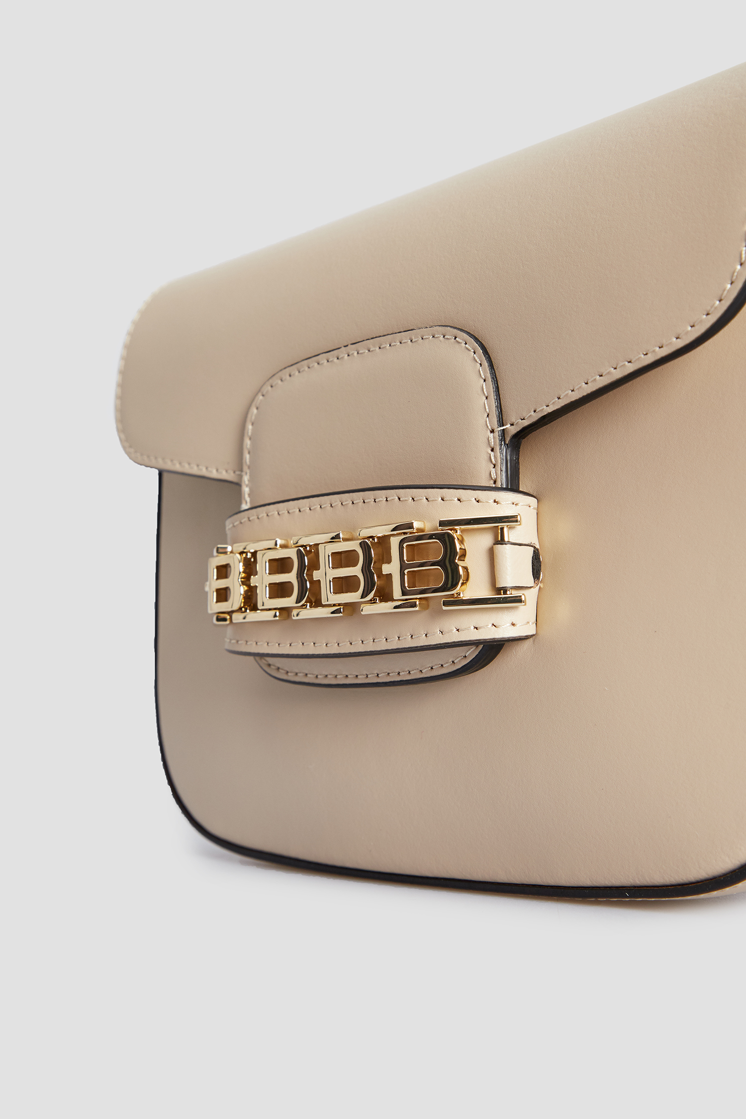 Женская бежевая кожаная сумка BALDININI B3B050XXVITE;9012