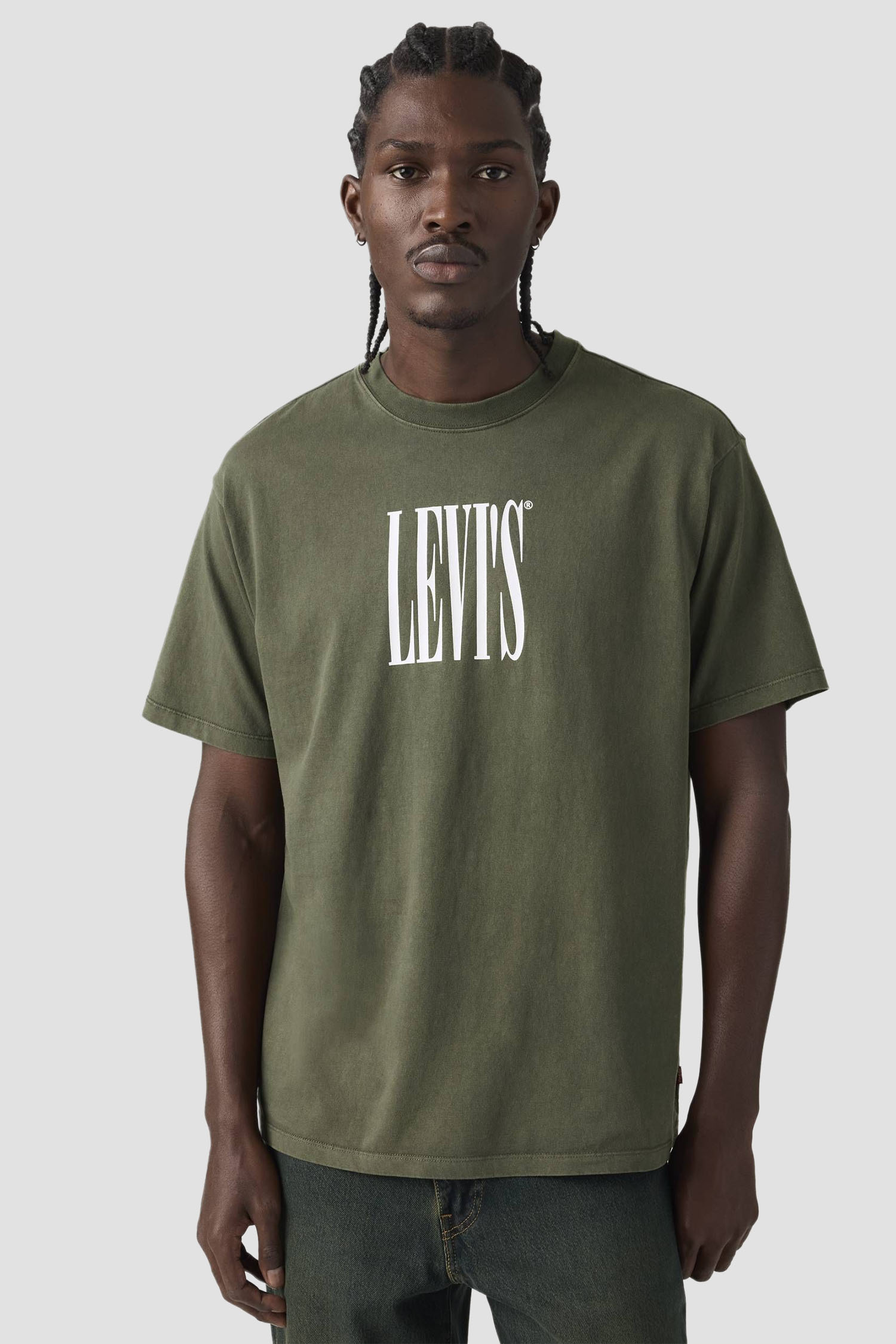 Чоловіча оливкова футболка Levi’s® 87373;0395