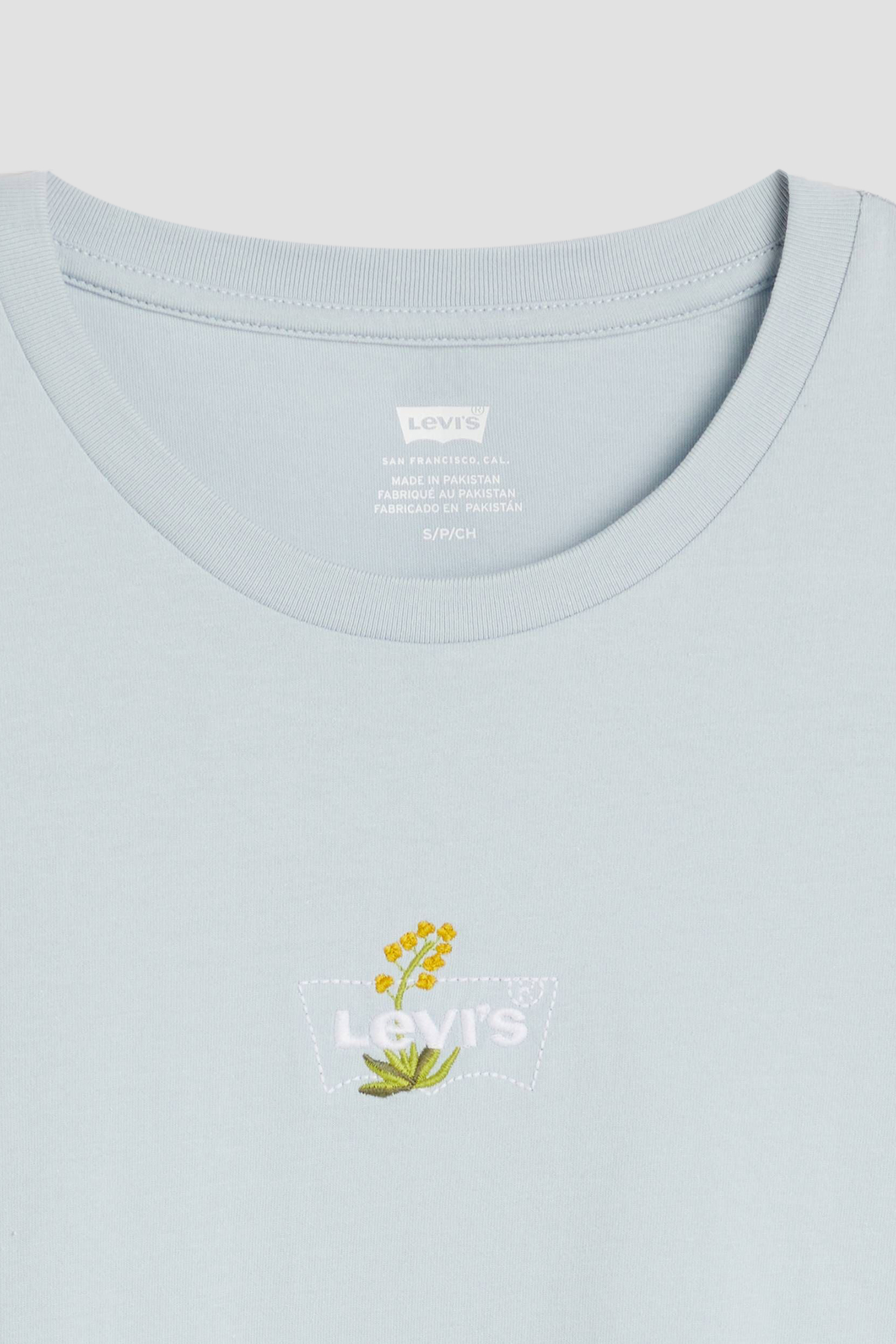 Жіноча блакитна футболка Levi’s® 17369;3009