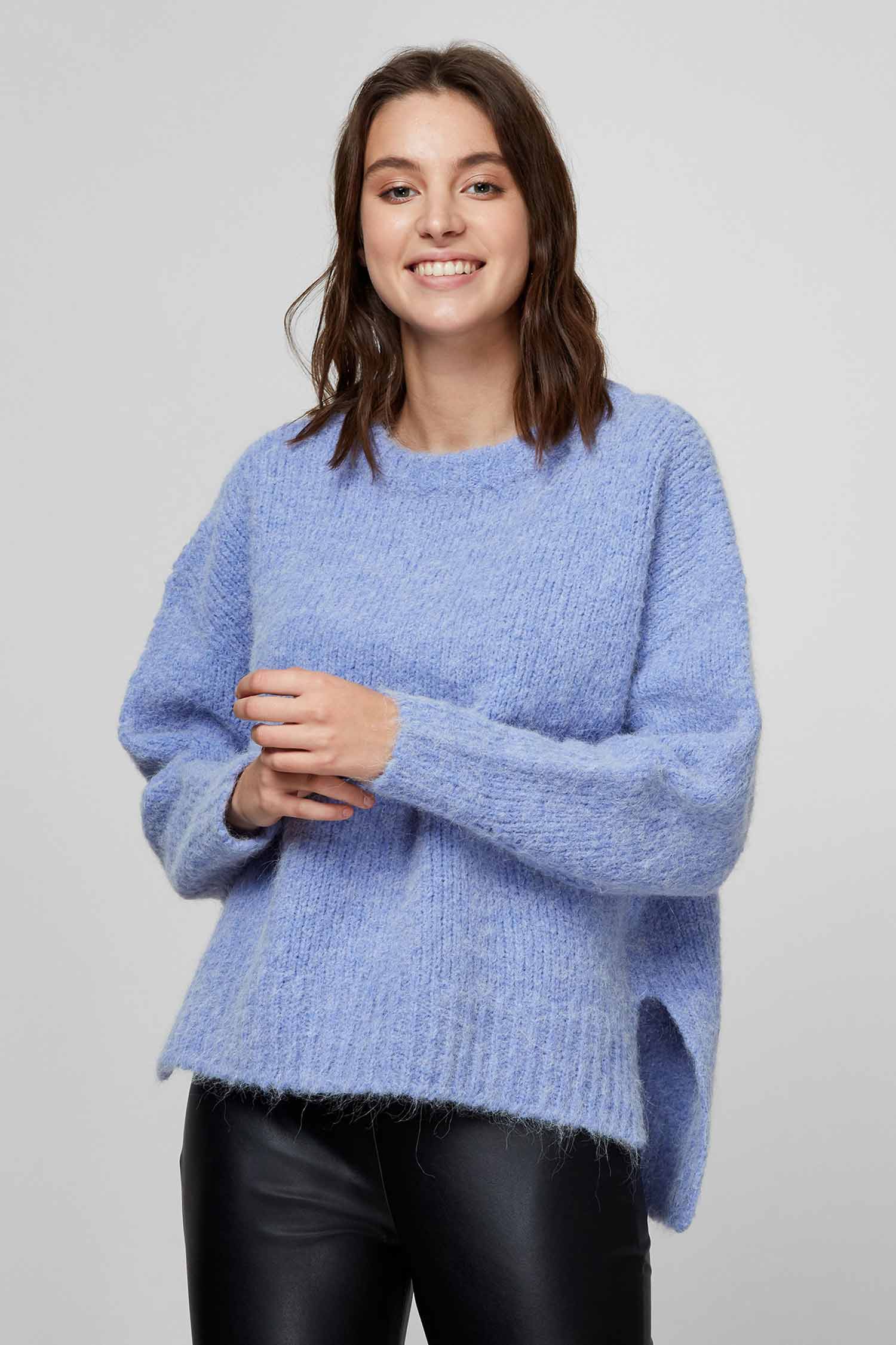 Женский голубой свитер HUGO 50437329;538