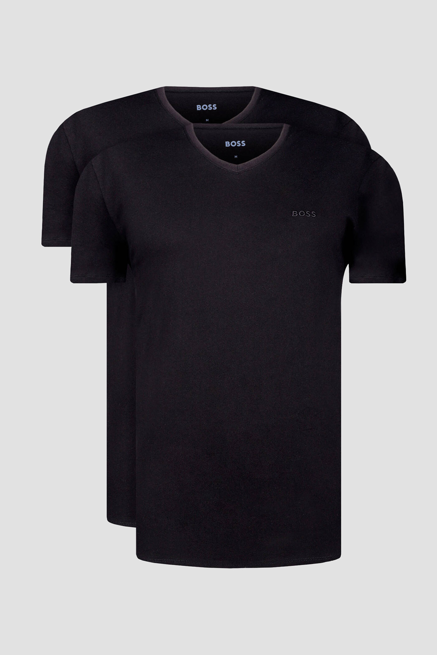 Чоловіча чорна футболка (2 шт) BOSS 50479535;001
