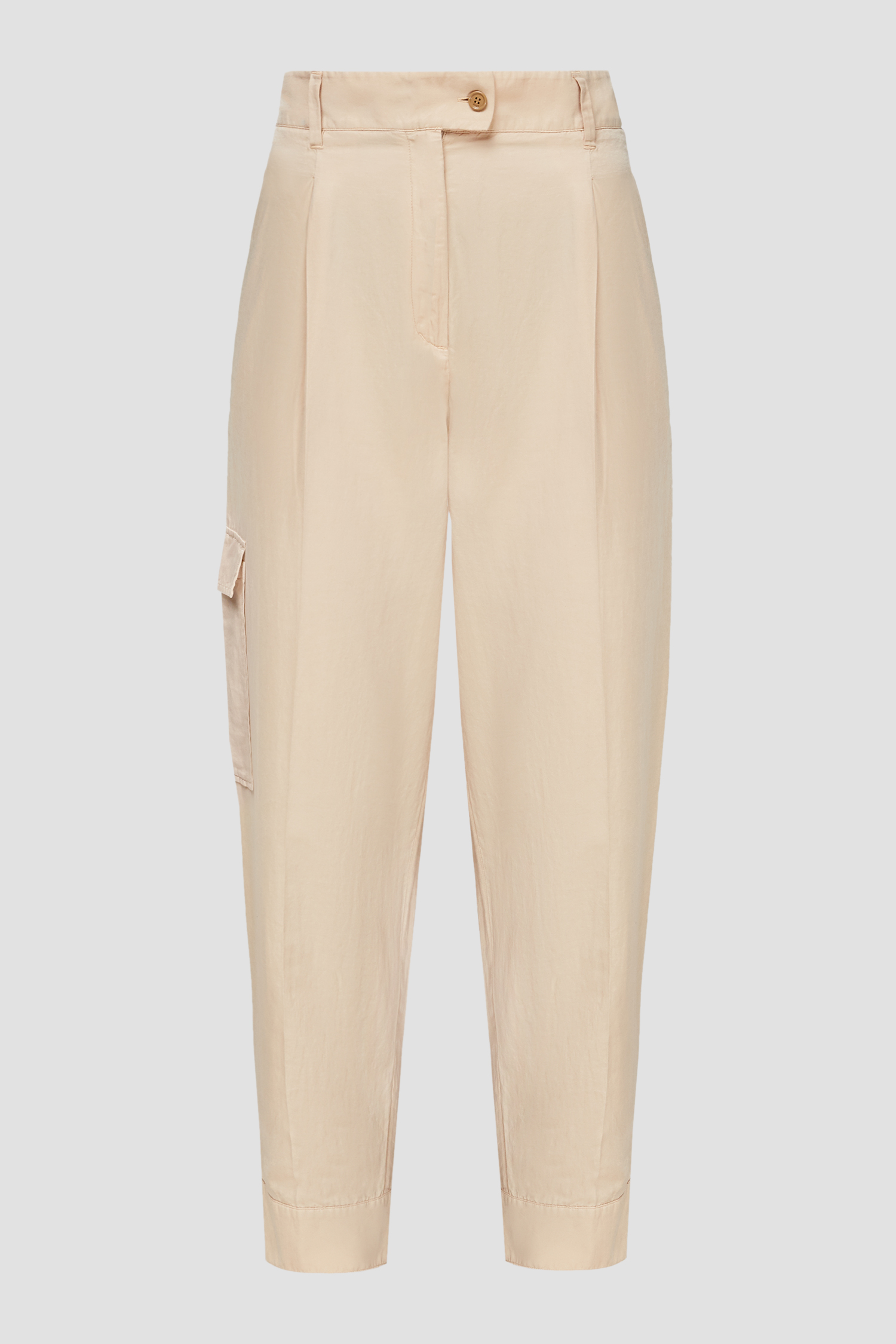 Женские бежевые брюки BOSS 50447703;262