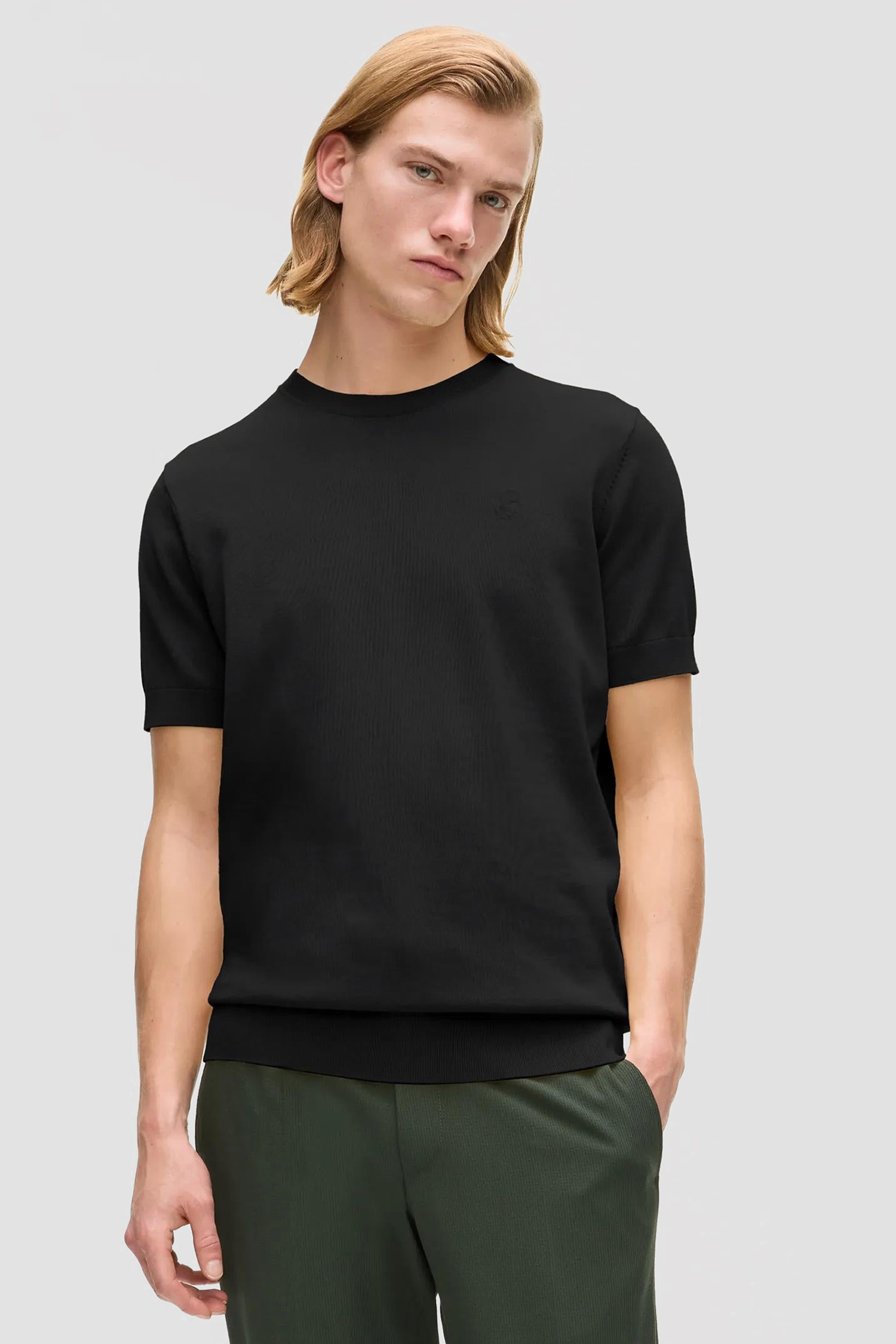 Мужская черная футболка Karl Lagerfeld 562200.755002;990