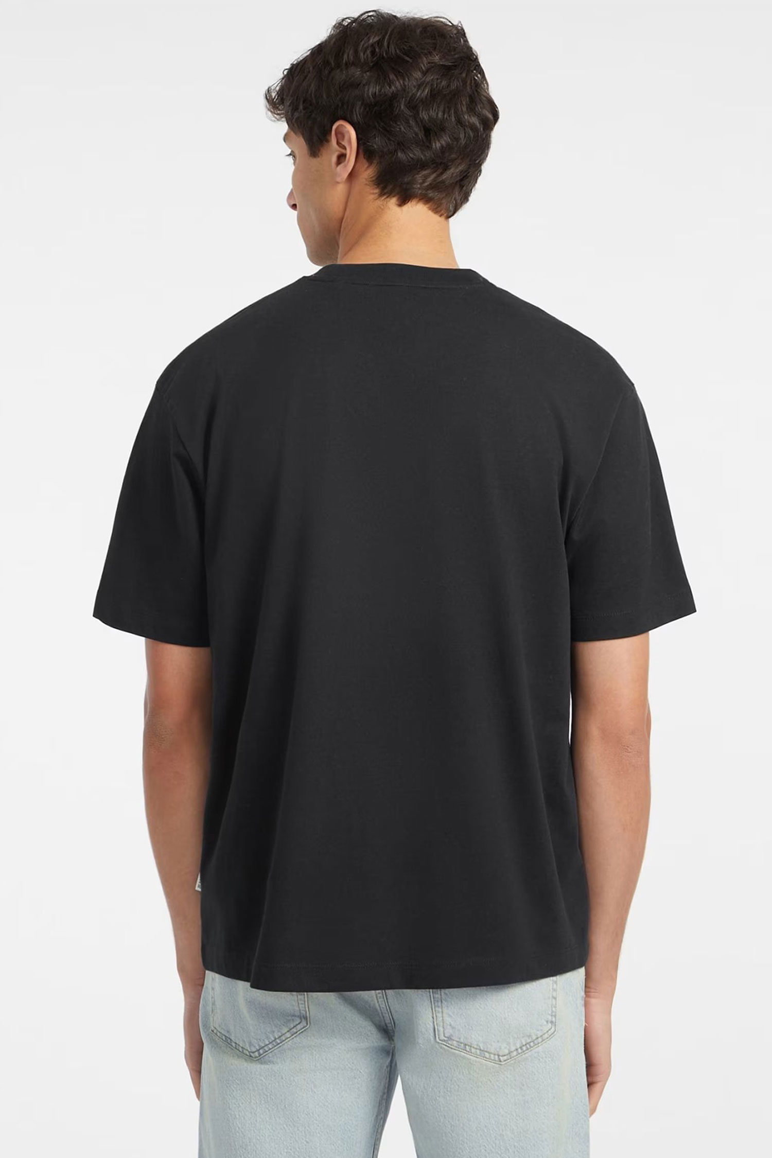 Чоловіча чорна футболка Guess Jeans M4YI44.K8FQ4;JBLK