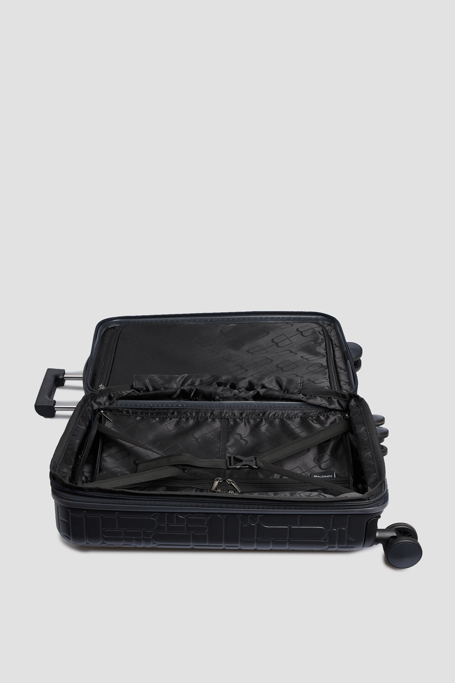 Темно-серый чемодан BALDININI T4BS01MAT;GREY