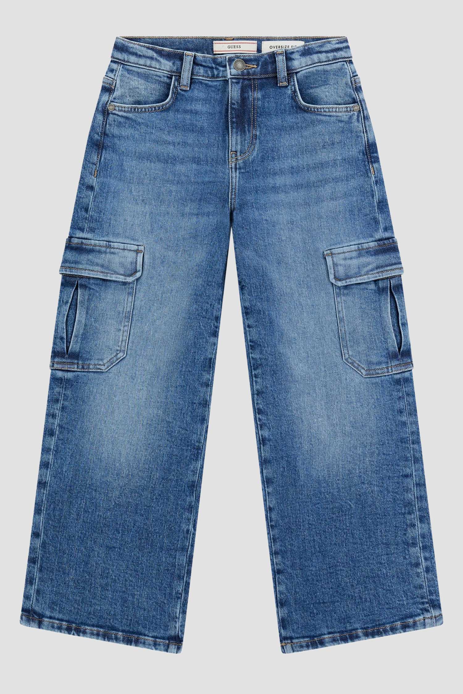 Дитячі блакитні джинси Guess Kids L6RA03.D4MS0;OYSP