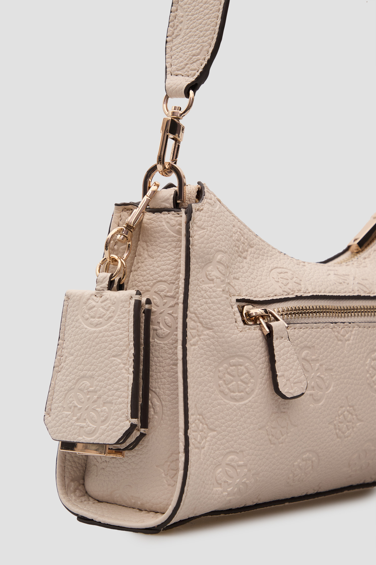 Жіноча бежева сумка Guess HWPD98.88180;OFL
