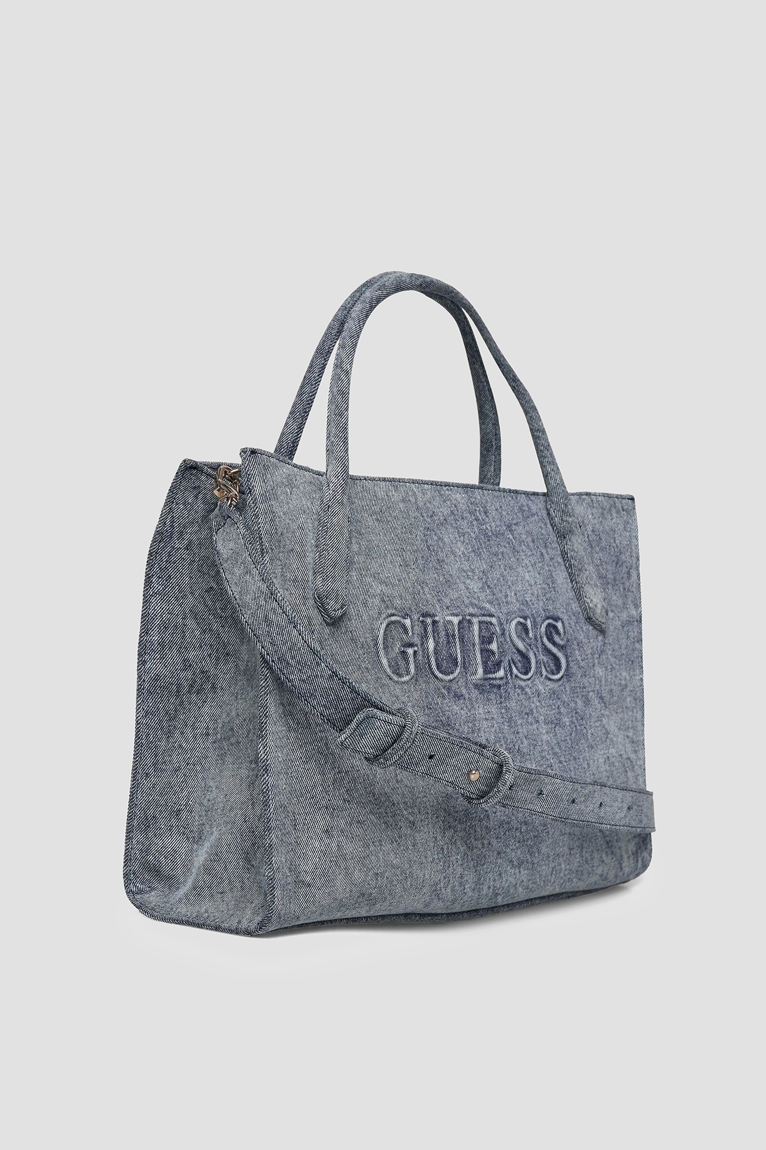 Жіноча синя джинсова сумка Guess HWDG97.69220;DEN