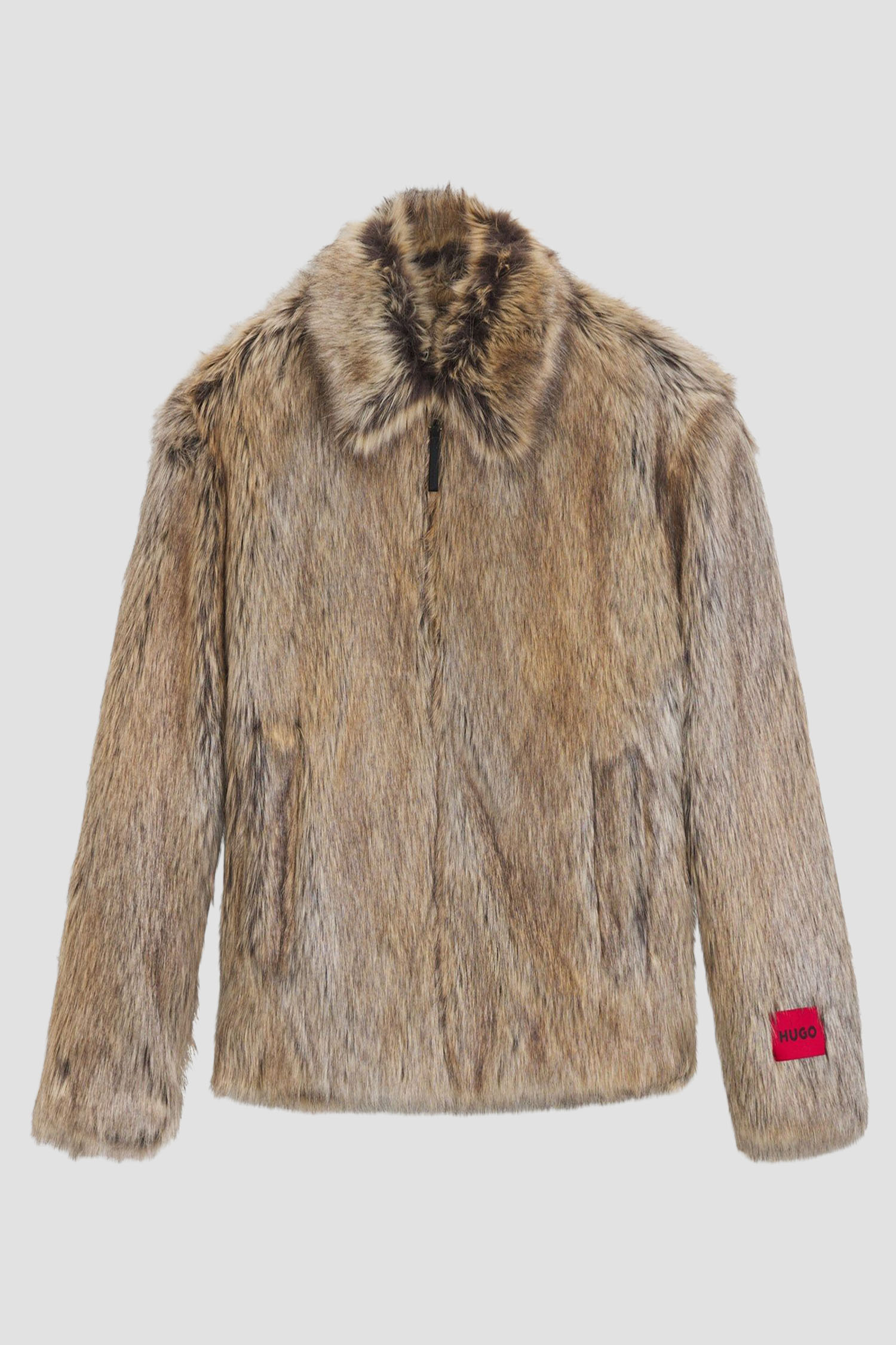 Мужская бежевая шуба HUGO 50546592;233