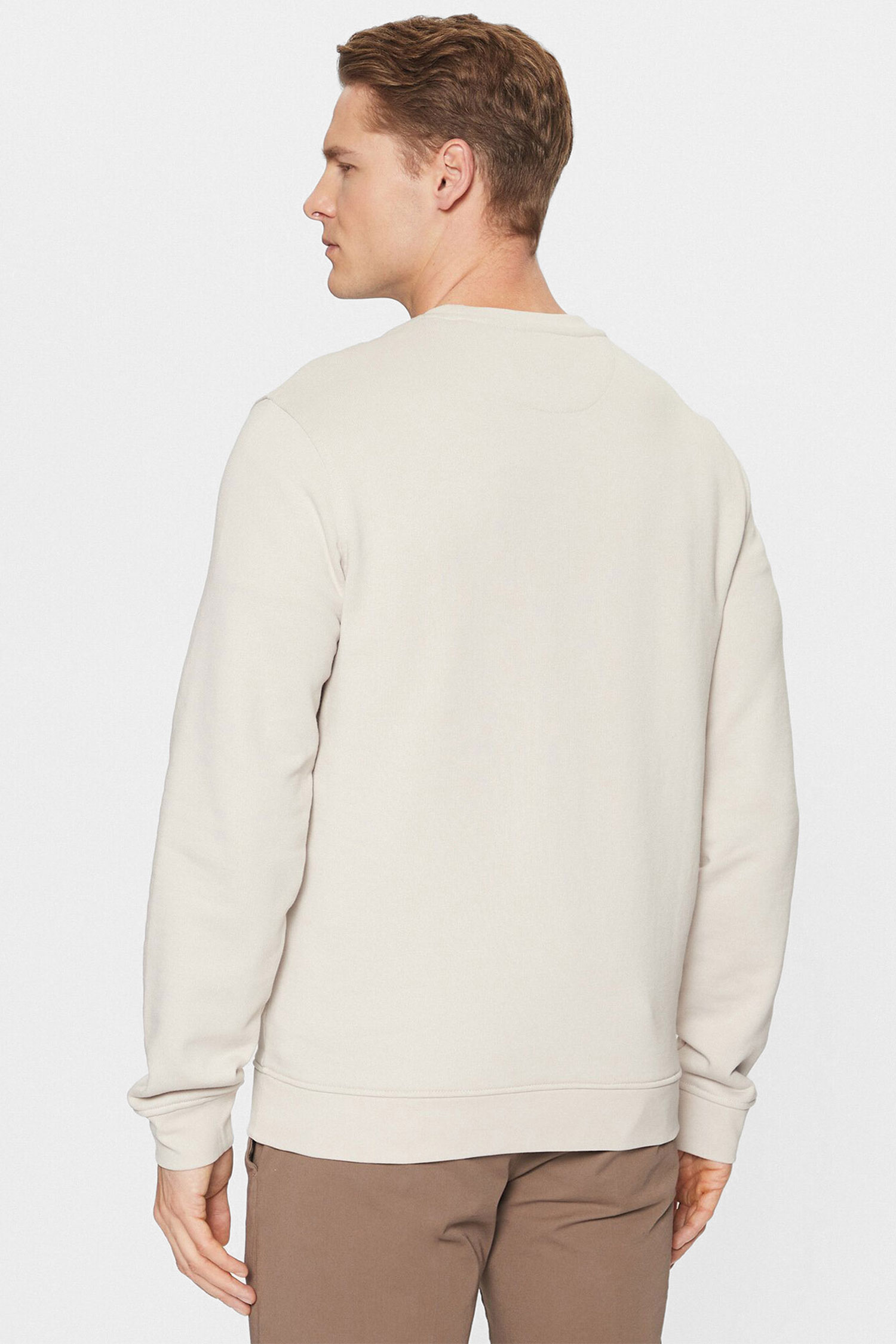 Мужской бежевый свитшот Guess M5RQ08.KCN01;G9B8