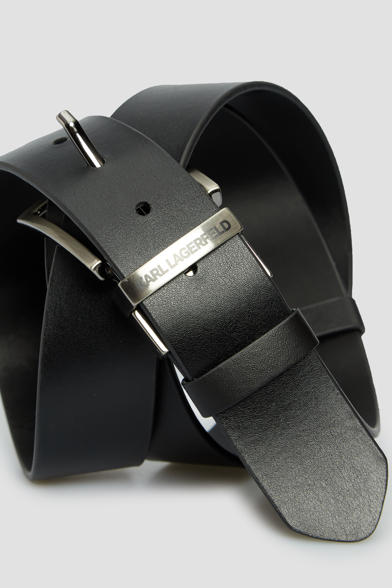 Чоловічий чорний ремінь Karl Lagerfeld 541113.805302;990