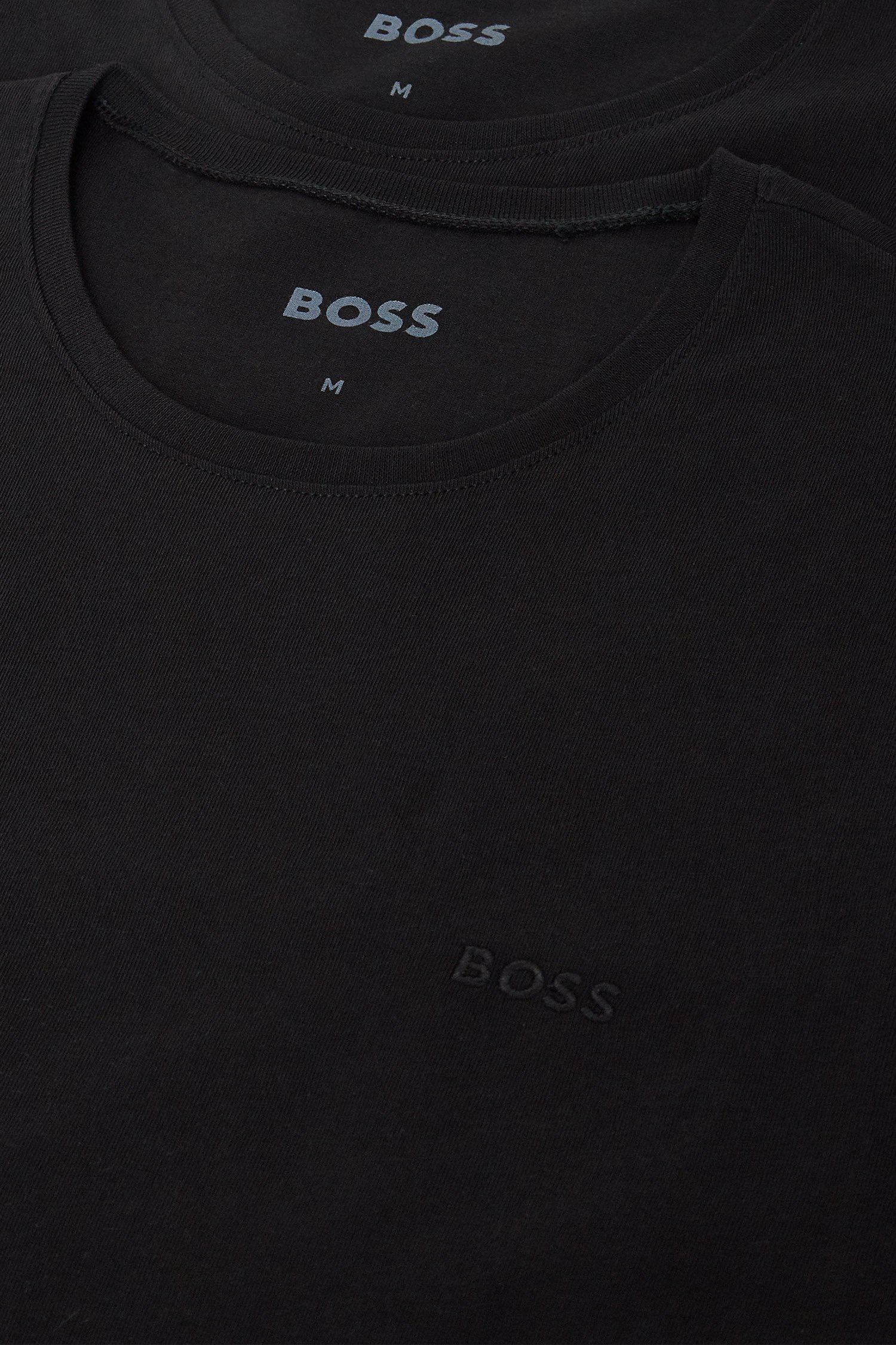 Чоловіча чорна футболка (2 шт) BOSS 50475294;001