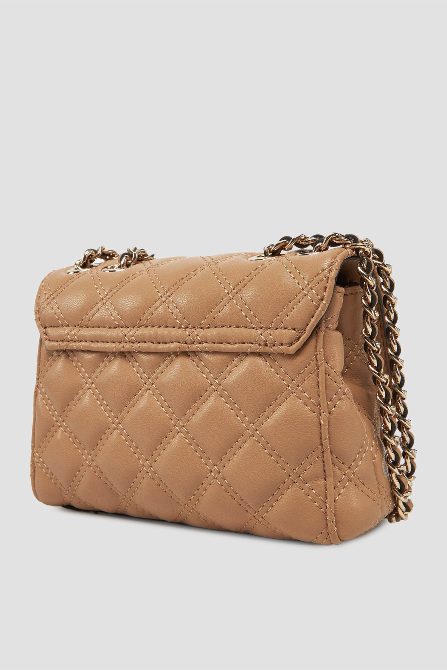 Женская бежевая сумка Guess HWQG87.48740;BEI