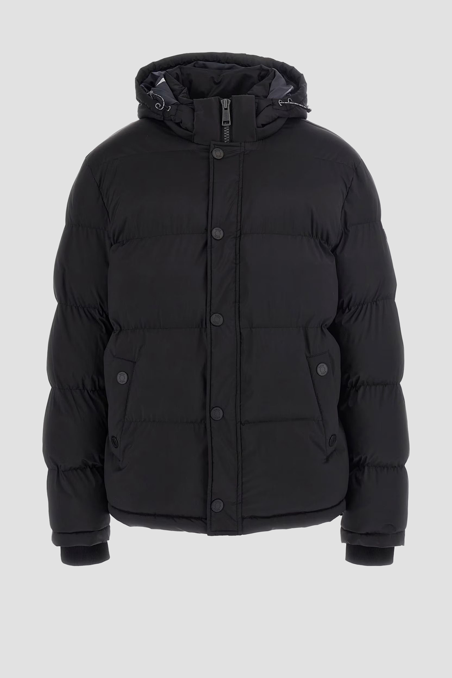 Чоловіча чорна куртка Guess M4BL21.WGJ42;JBLK