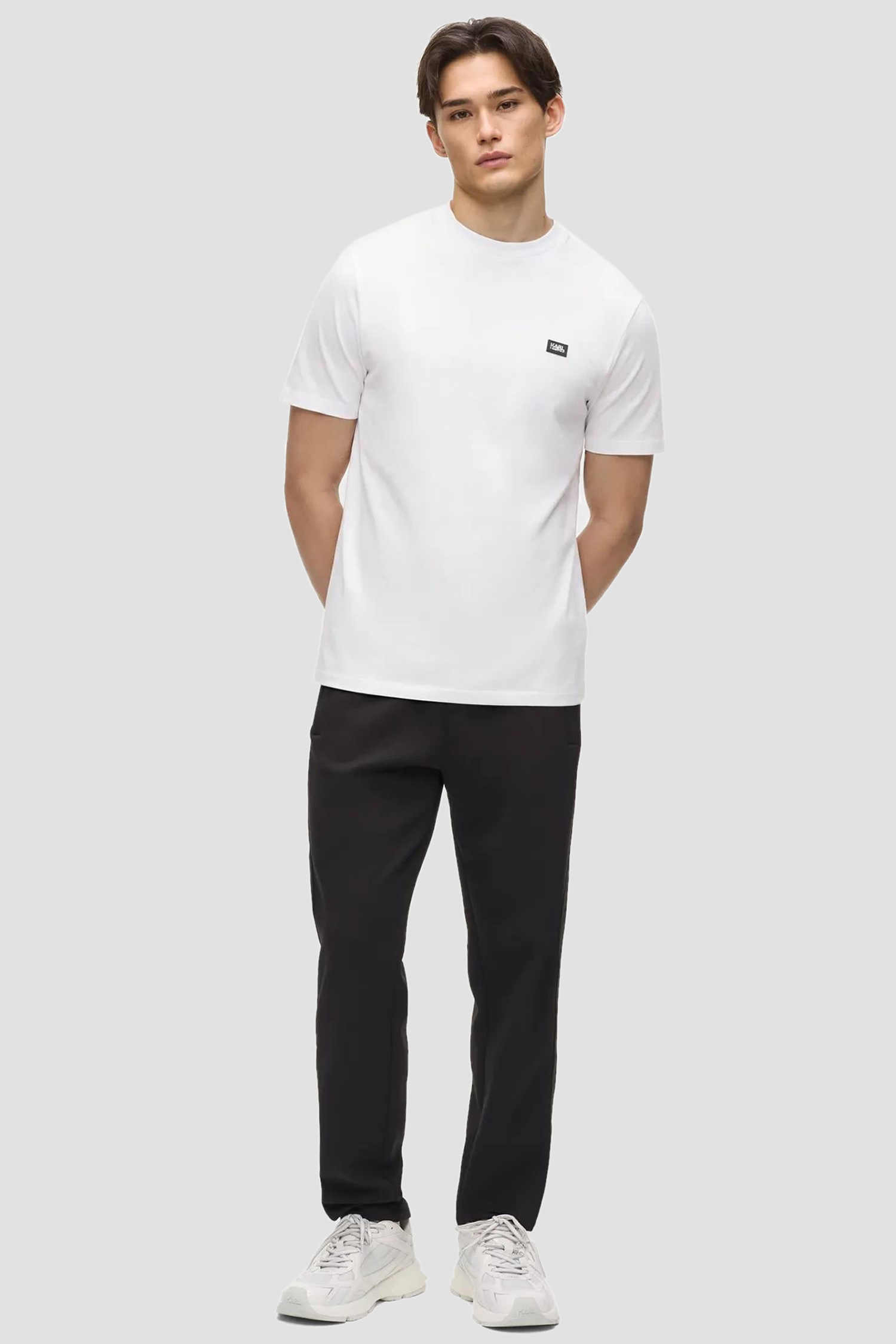 Мужская белая футболка Karl Lagerfeld 562235.755052;10