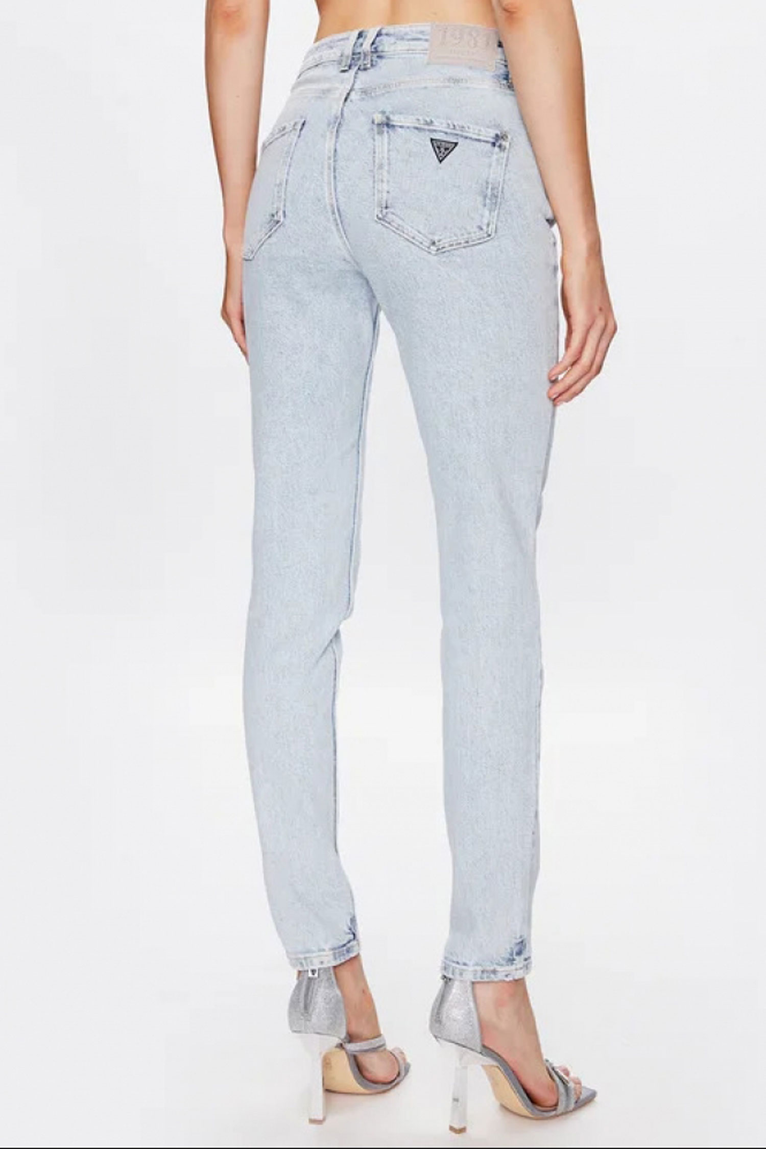 Женские голубые джинсы Guess W3RA26.D4WB1;HDES