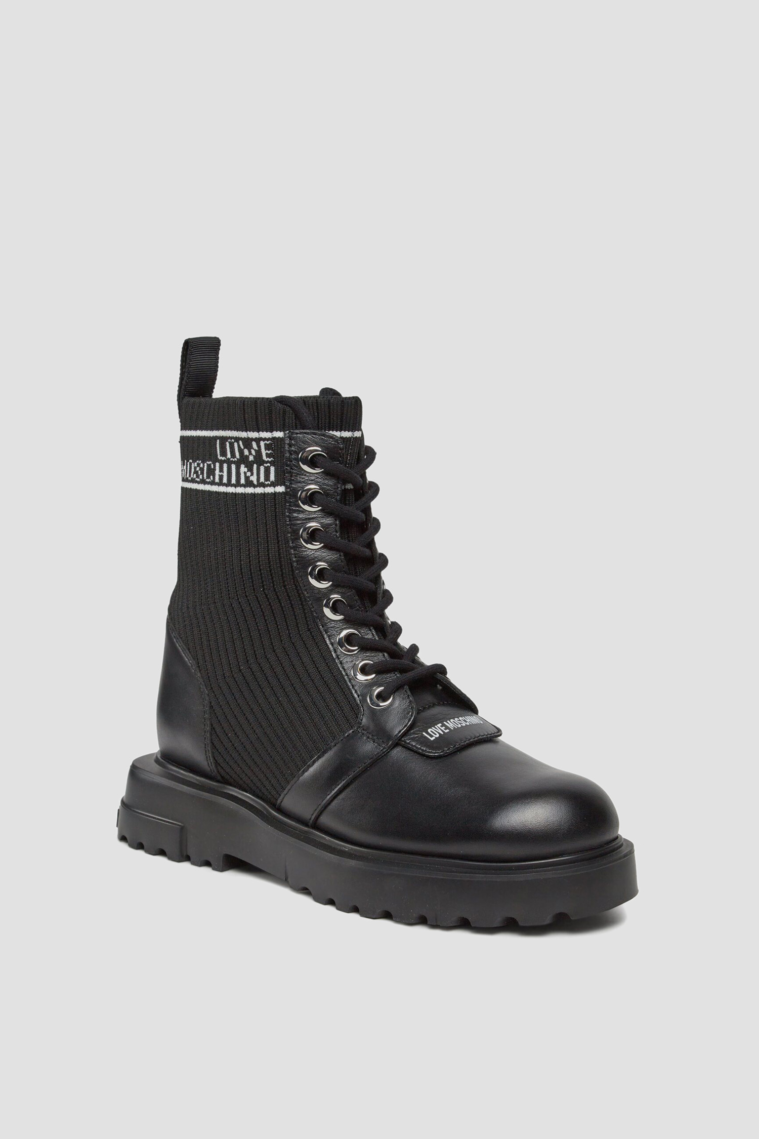 Жіночі чорні черевики Moschino JA24324G0H.IY6;00A
