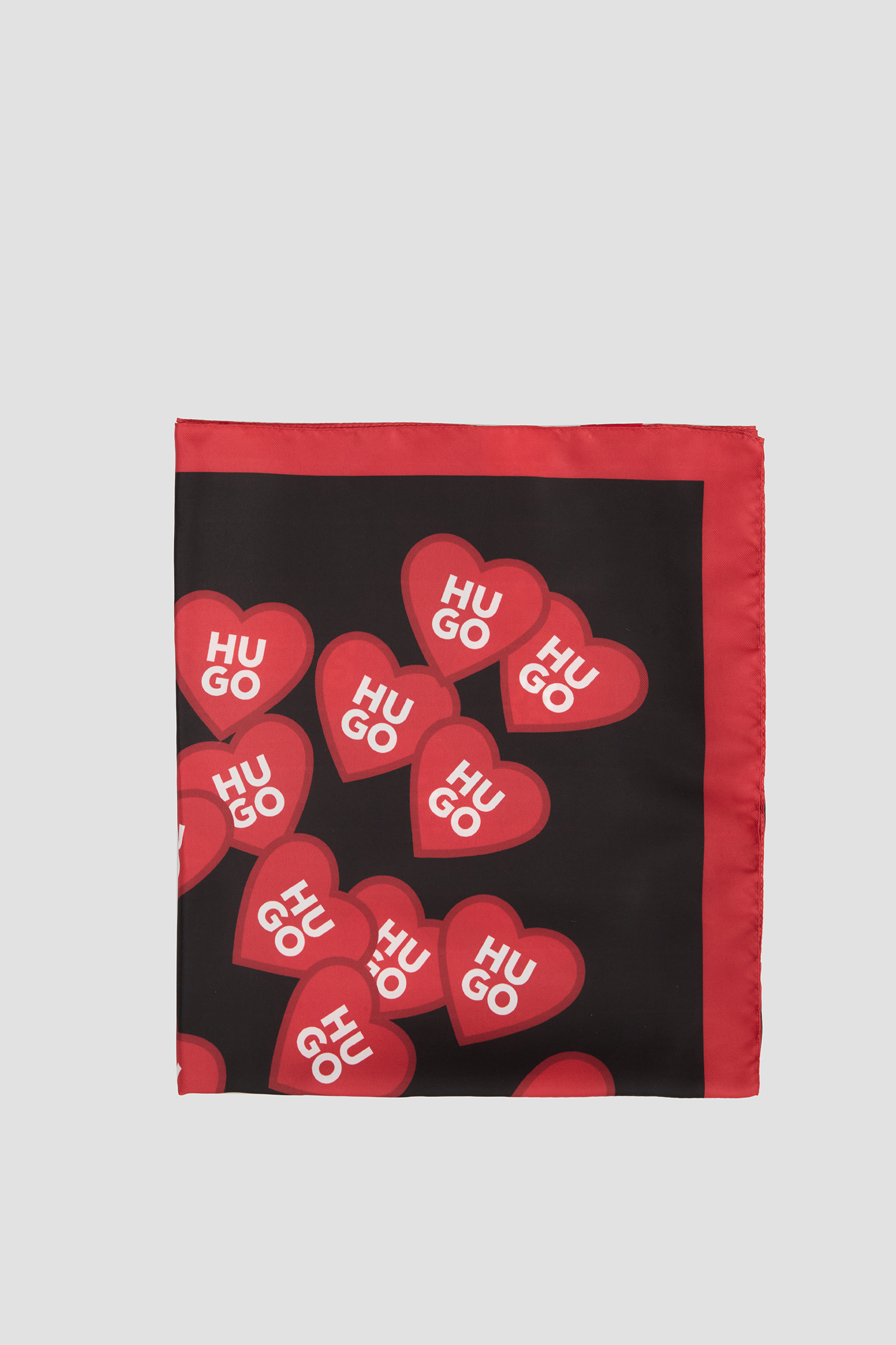 Жіноча чорна хустка HUGO 50535470;005