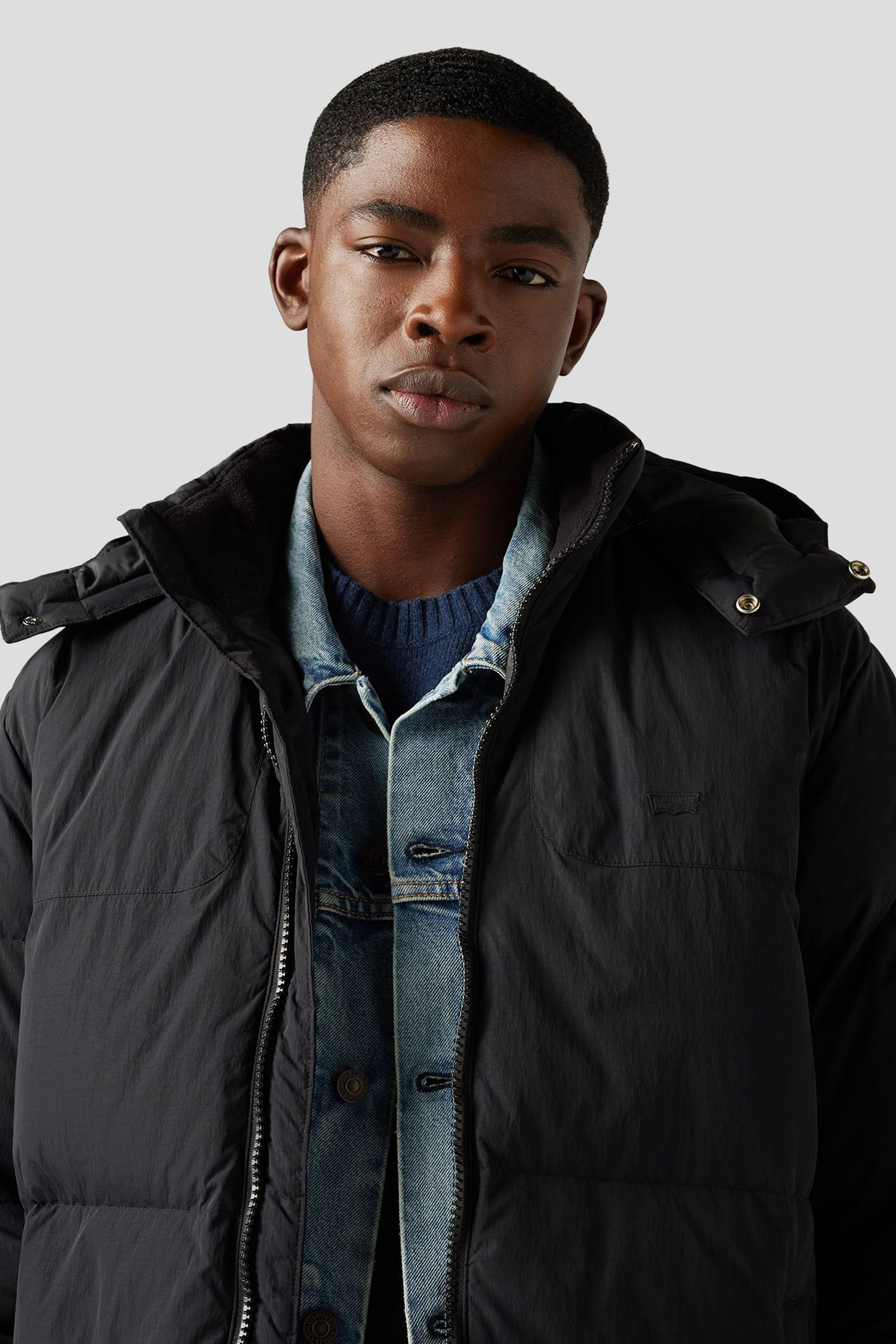 Чоловіча чорна куртка Levi’s® A8557;0000