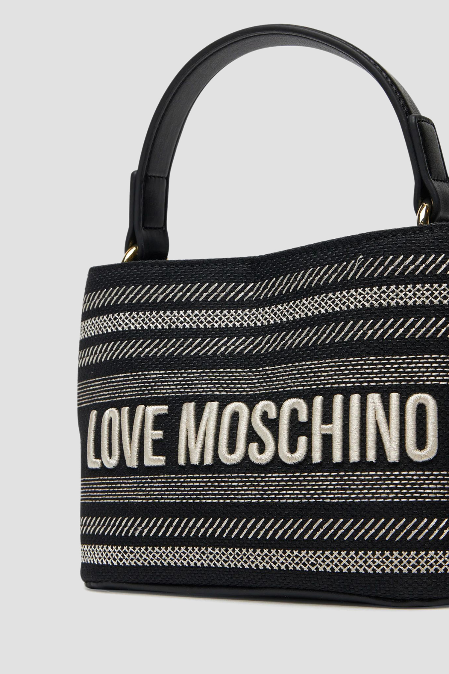 Женская черная сумка Moschino JC4240PP0M.KO1;00A