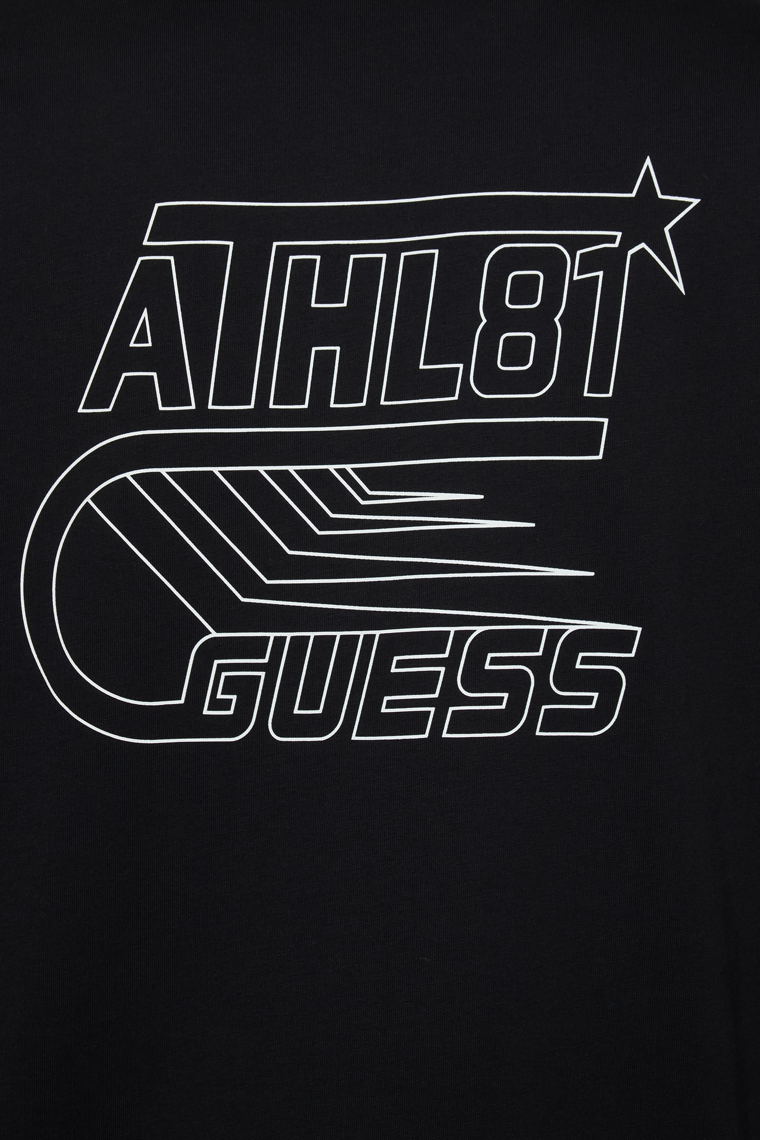 Чоловічий чорний лонгслів Guess Z5YI14.I3Z14;JBLK