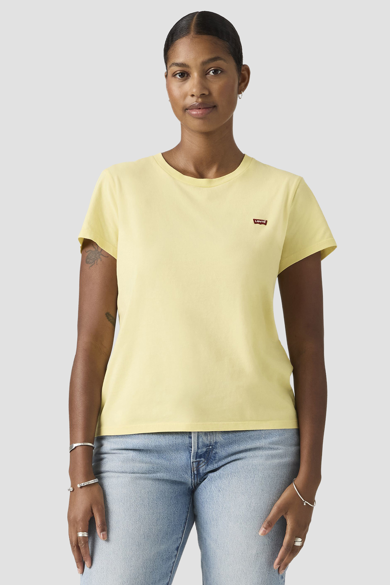 Женская желтая футболка Levi’s® 39185;0401
