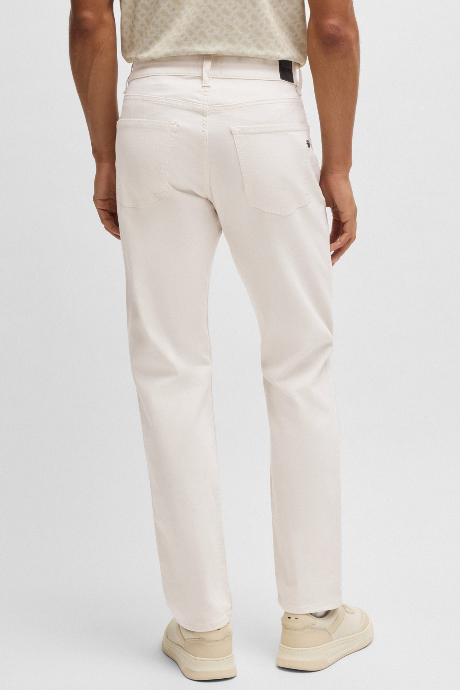 Мужские белые джинсы BOSS 50539018;131