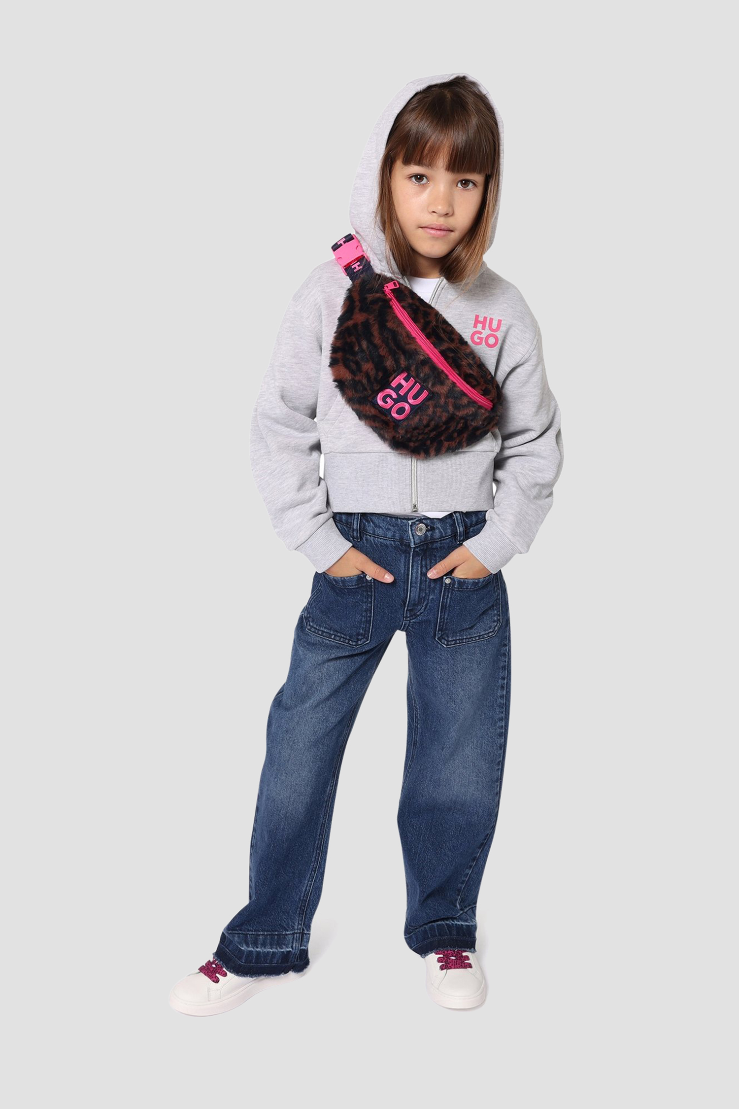 Дитяча поясна сумка з візерунком HUGO kids G00292;483