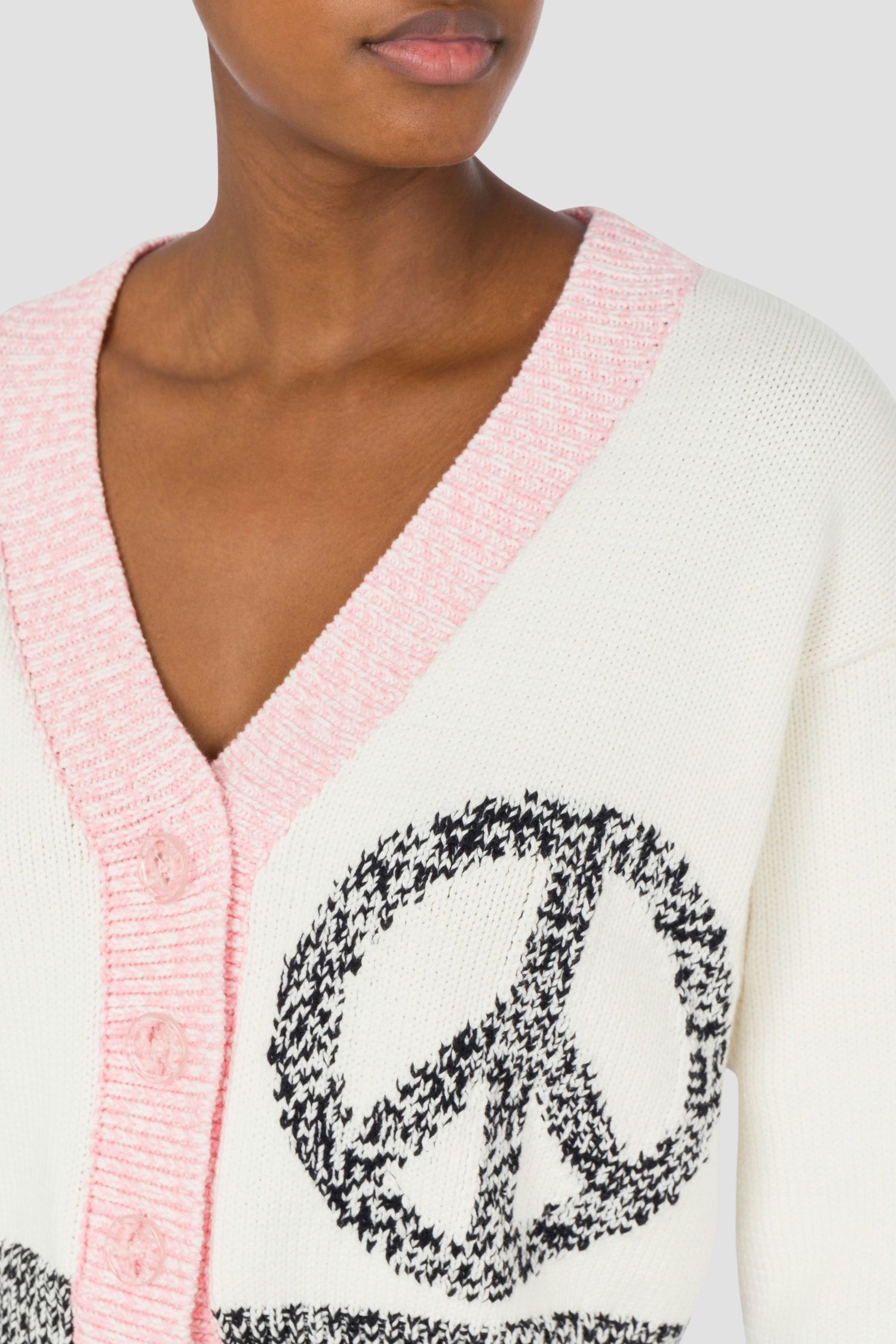 Женский белый кардиган Moschino A0918.3209;2002