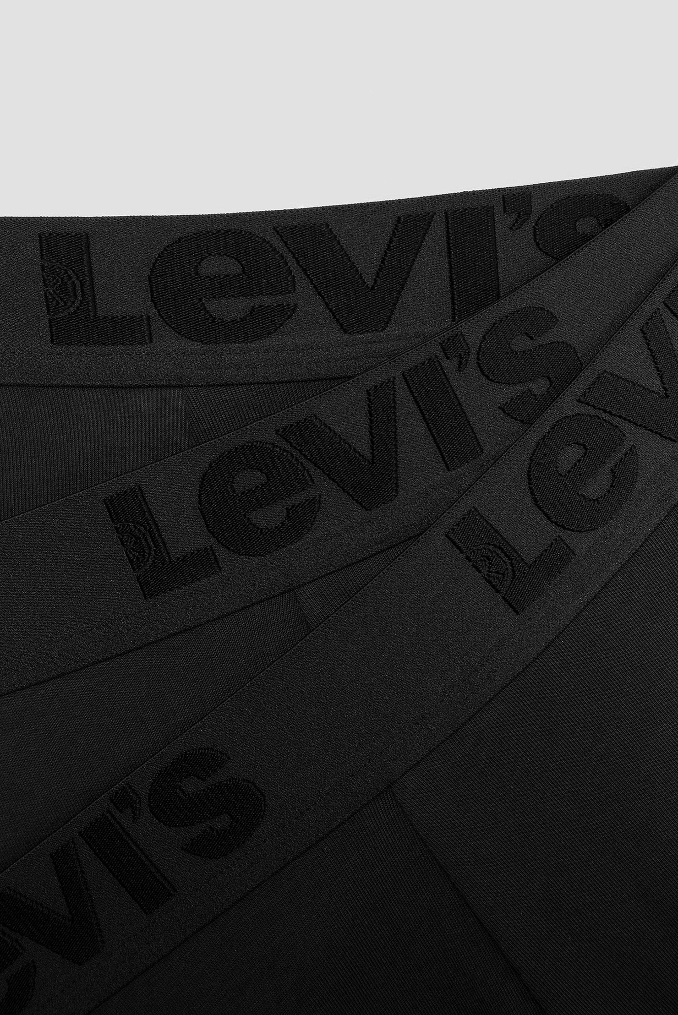 Чоловічі чорні боксери (3 шт) Levi’s® 905042001;001