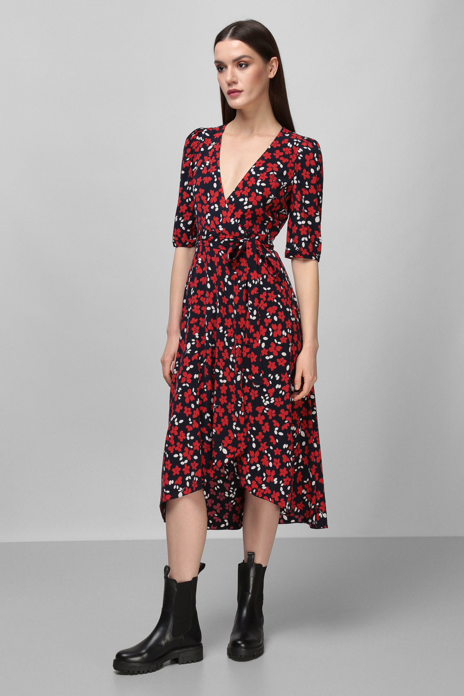 Женское платье с узором HUGO 50466997;961