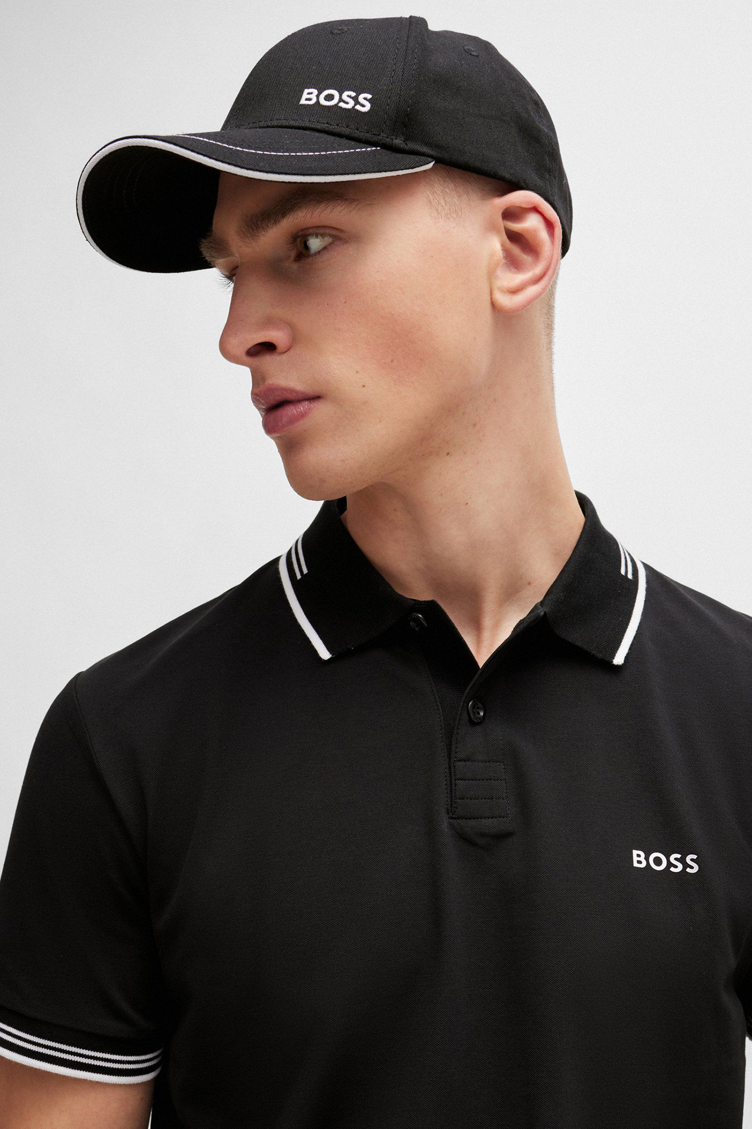 Чоловіча чорна кепка BOSS 50492716;001