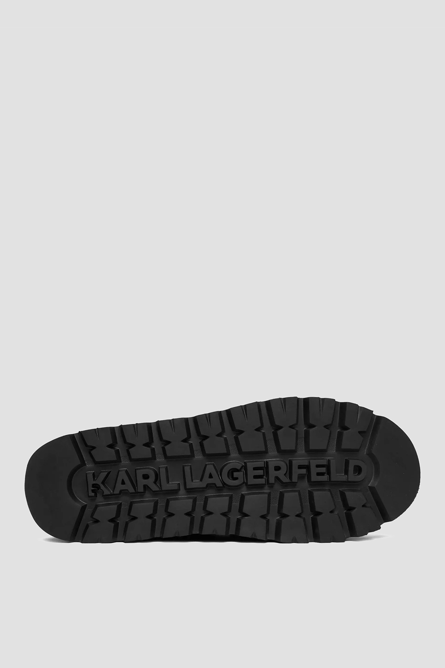Женские черные замшевые угги Karl Lagerfeld KL48632;500