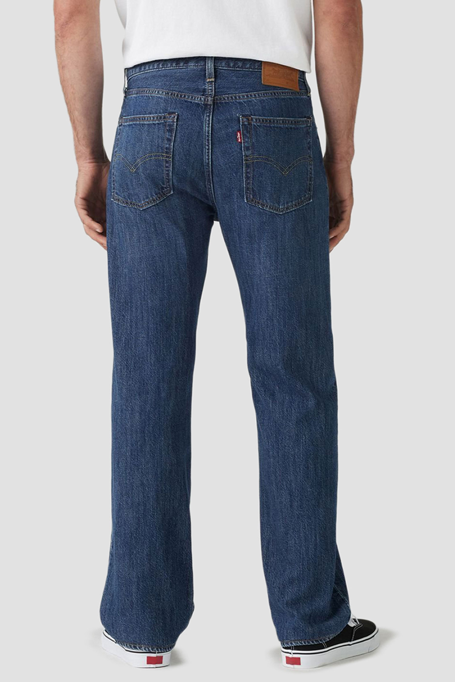 Чоловічі темно-сині джинси 555™ Relaxed Straight Levi’s® 000LO;0011