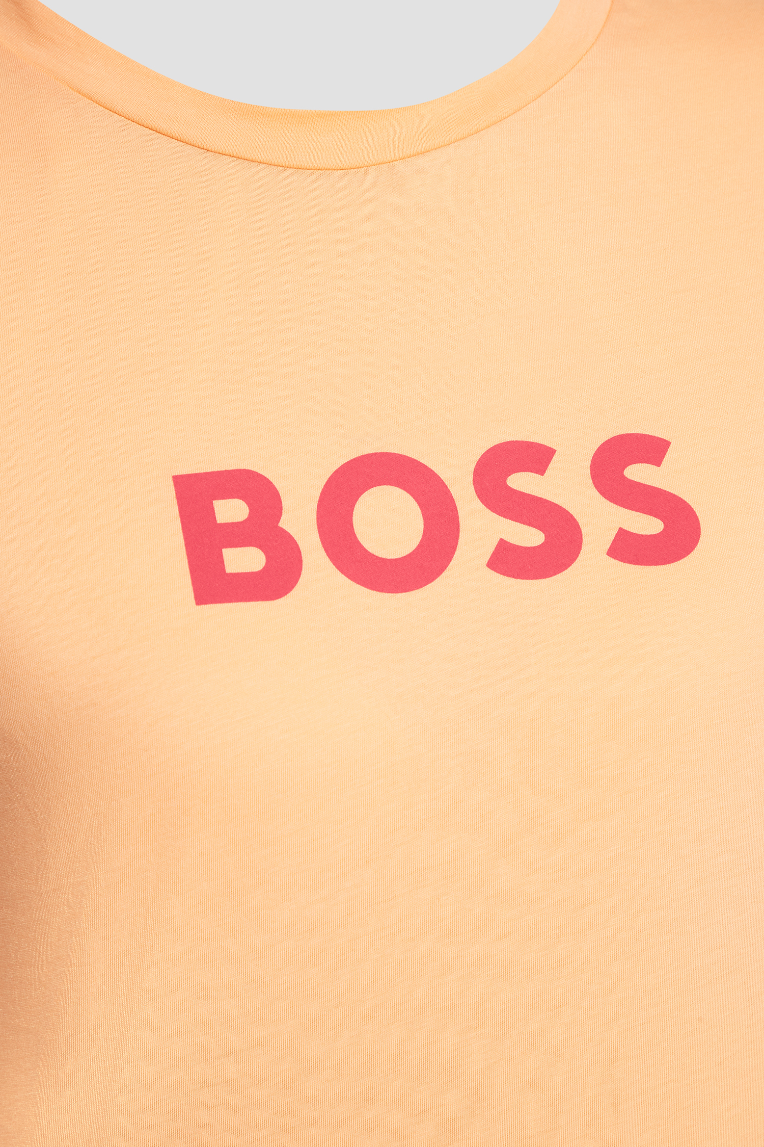 Жіноча помаранчева футболка BOSS 50468356;833