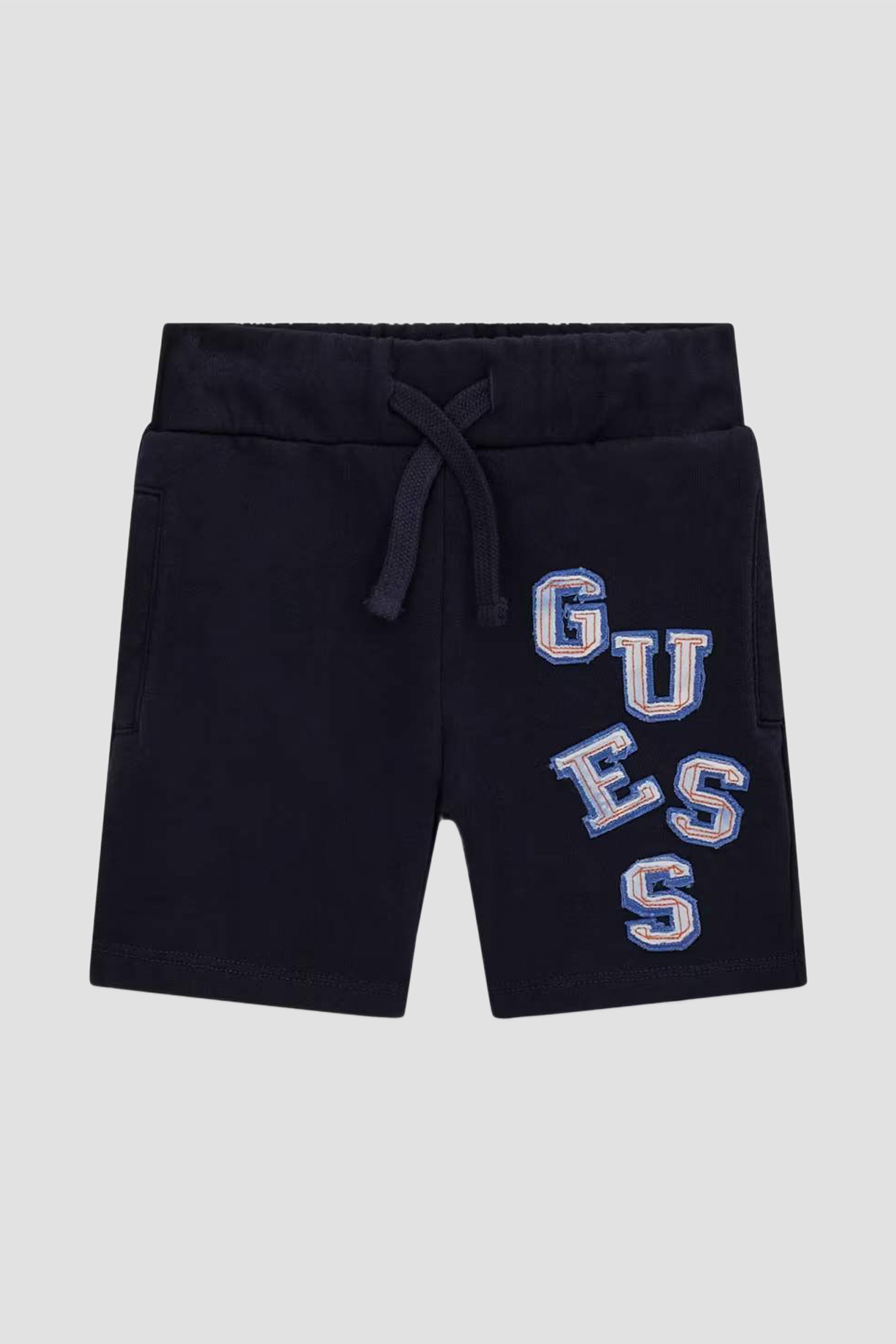 Дитячі темно-сині шорти Guess Kids N6GD02.KA6R4;G7V2