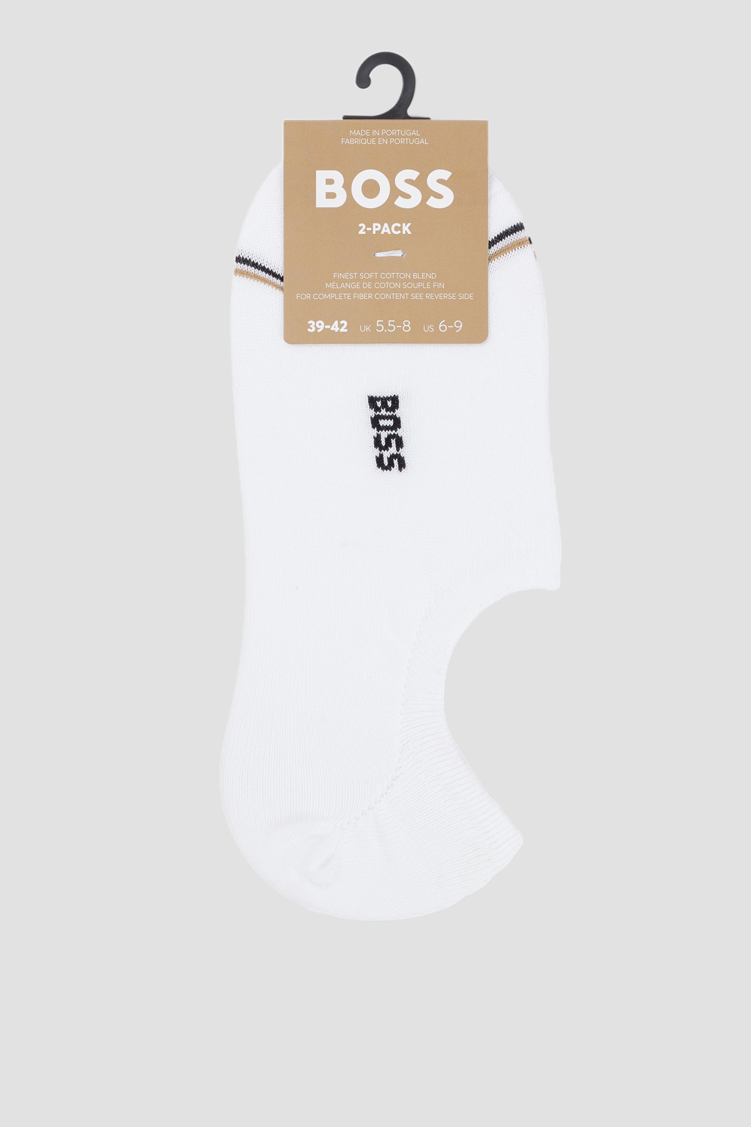 Женские белые следы (2 пары) BOSS 50502091;100