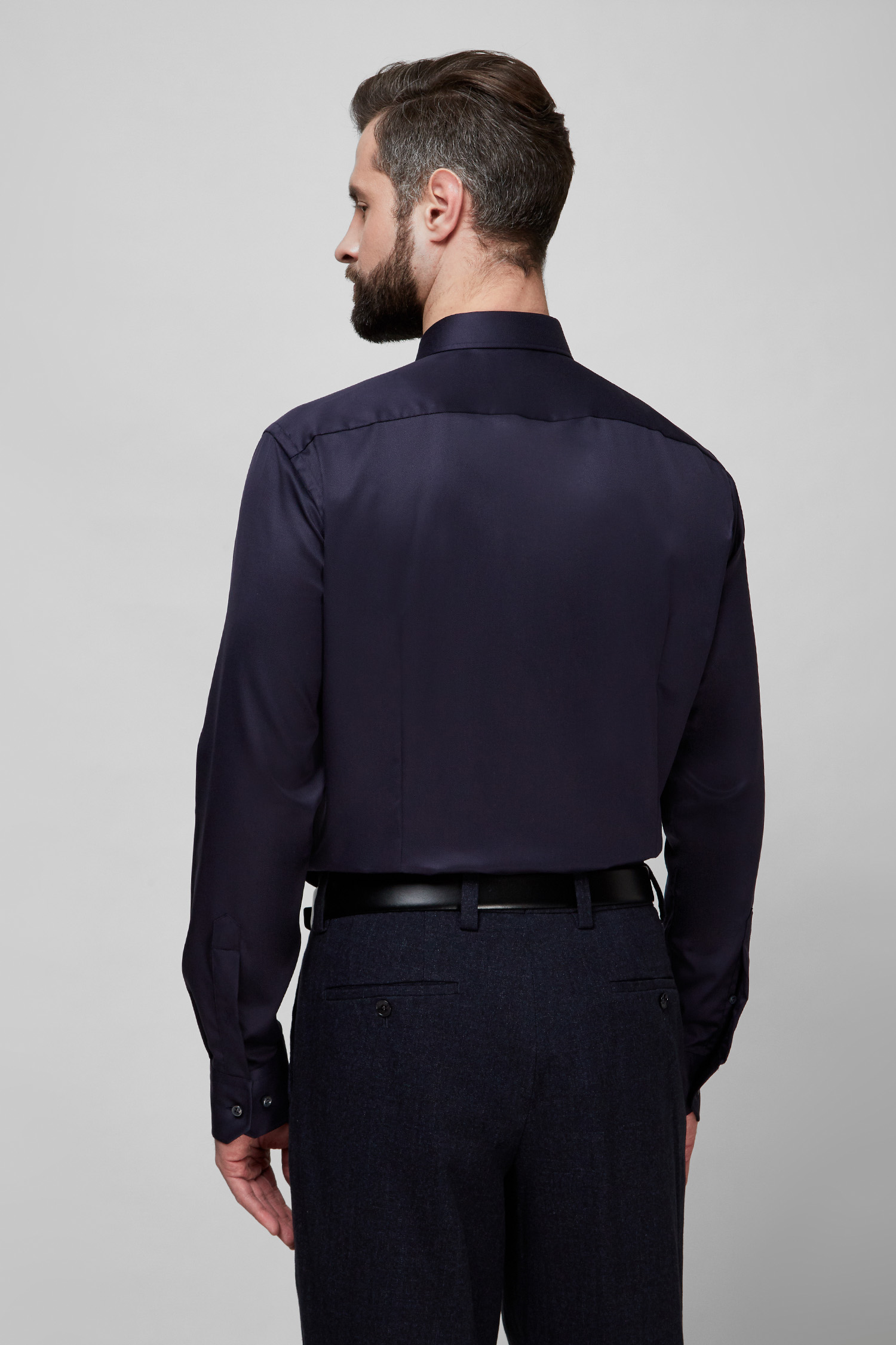 Чоловіча темно-синя сорочка BOSS 50464832;404