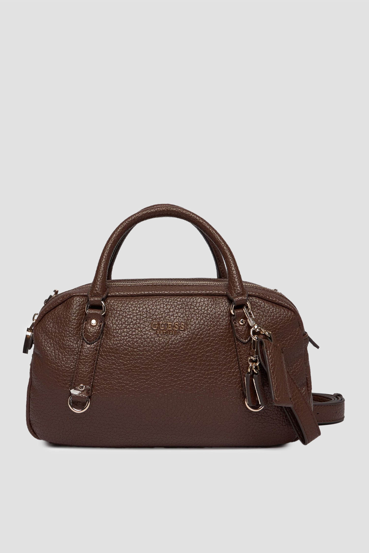 Жіноча темно-коричнева сумка Guess HWBG95.01060;ESP