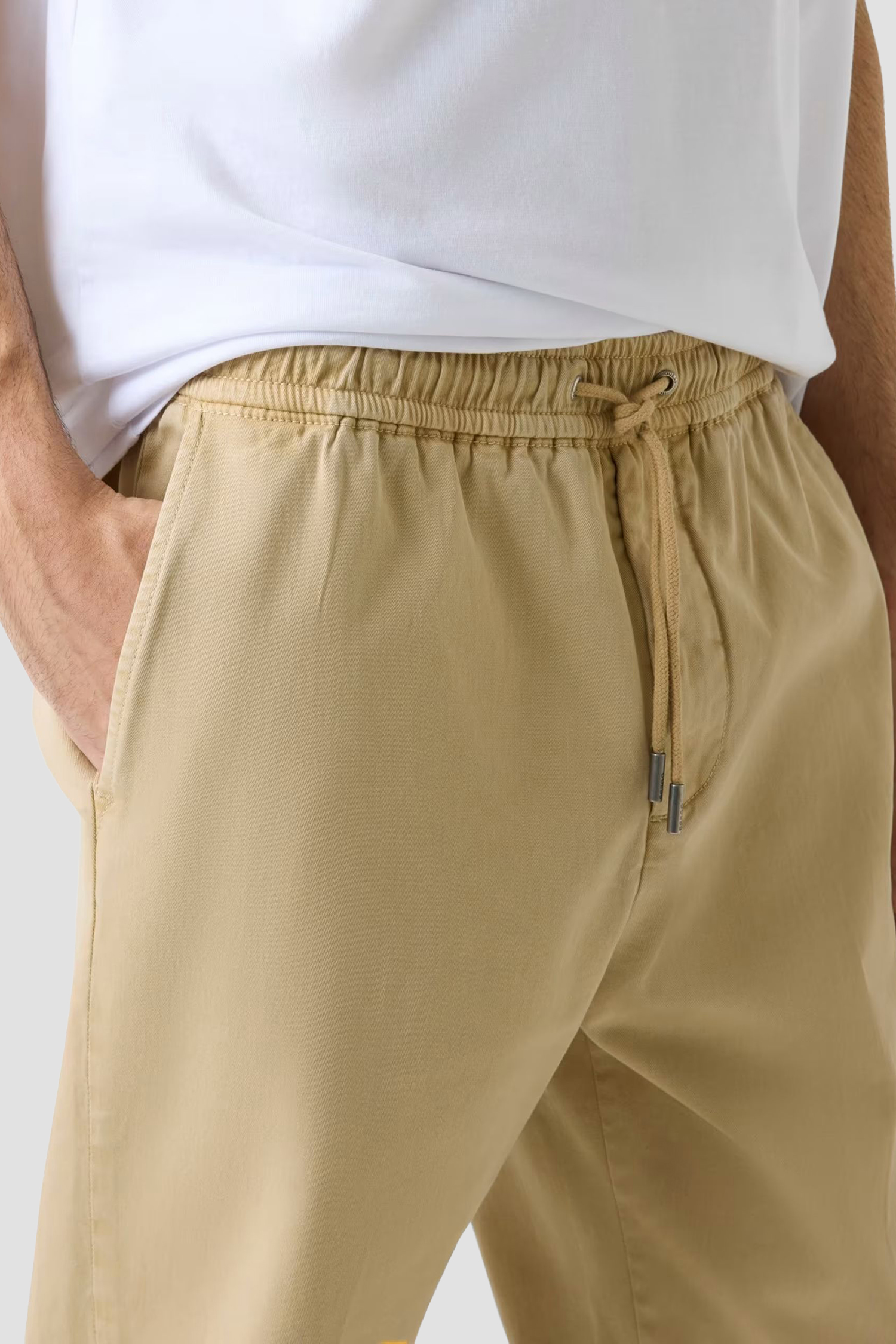 Мужские бежевые брюки Guess M6RB79.WK41A;G1DR