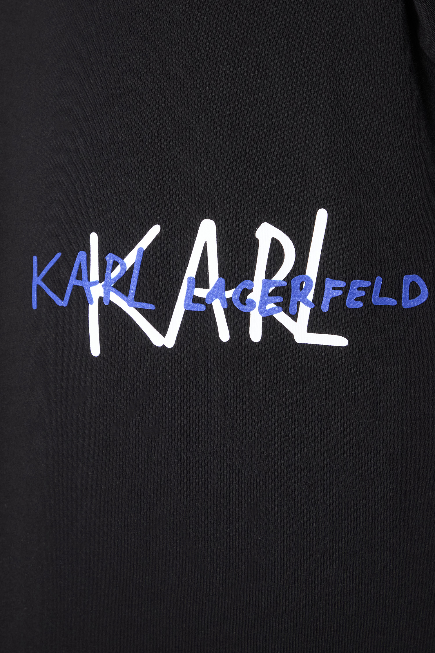 Чоловіча чорна футболка Karl Lagerfeld 553225.755145;990