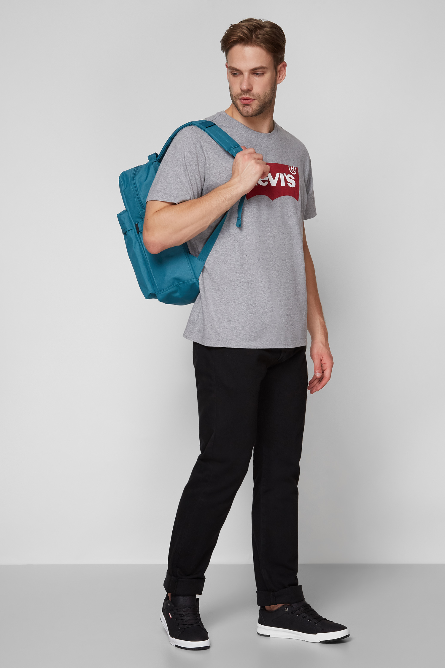 Чоловіча сіра футболка Levi’s® 17783;0138